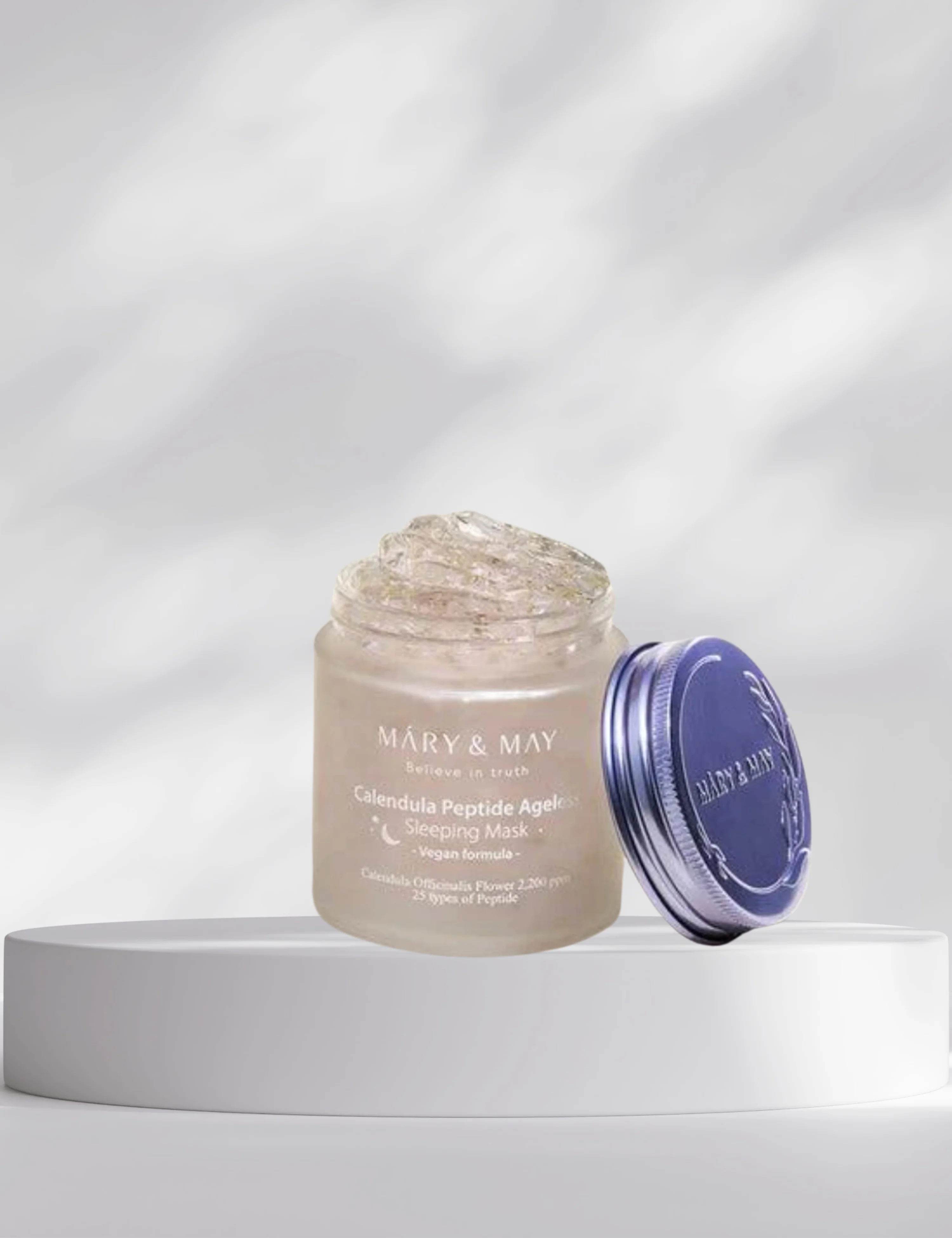 MARY & MAY Calendula Peptide Ageless Sleeping Mask 30g / 110g - Image 5