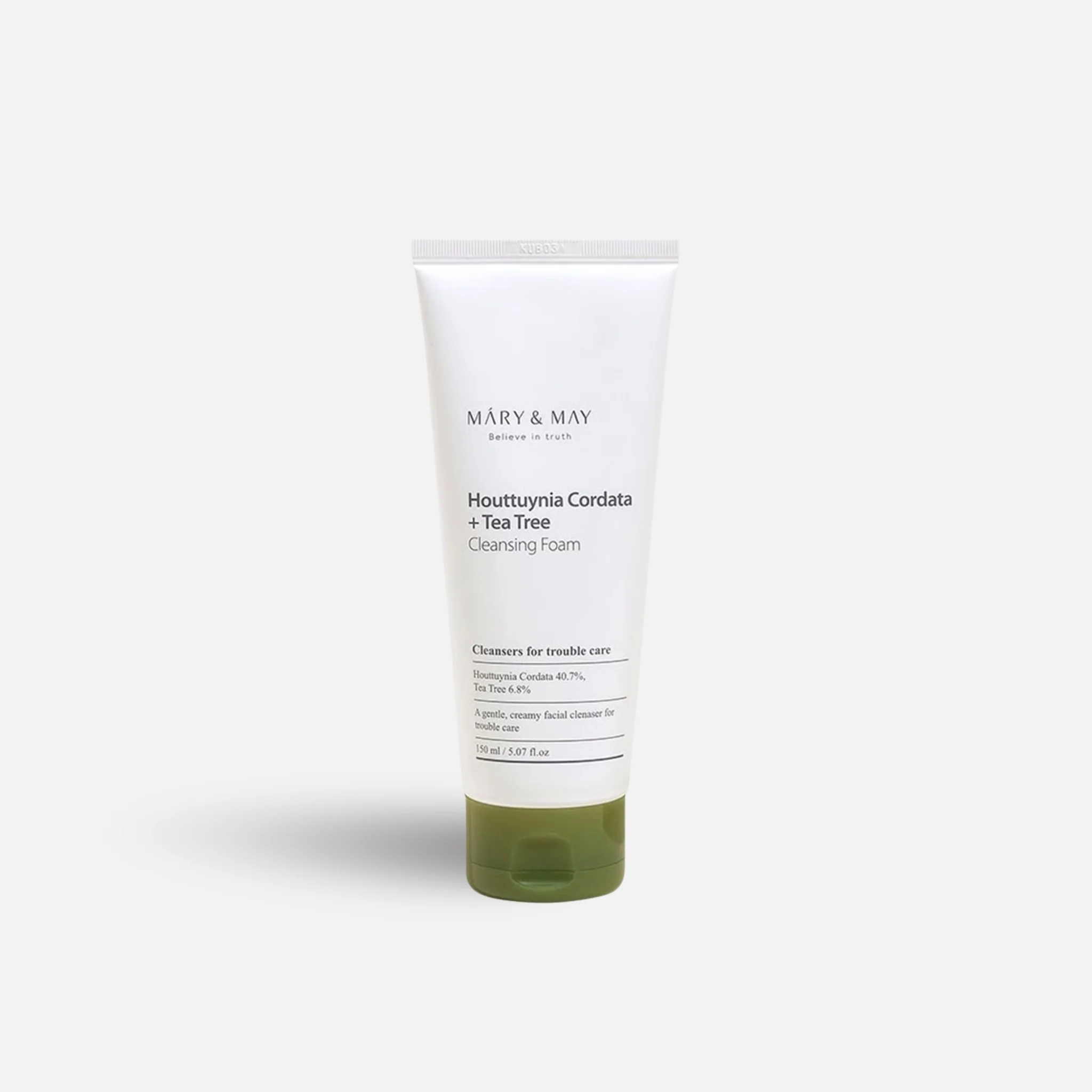 Mary & May Houttuynia Cordata + Tea Tree Cleansing Foam 150ml
