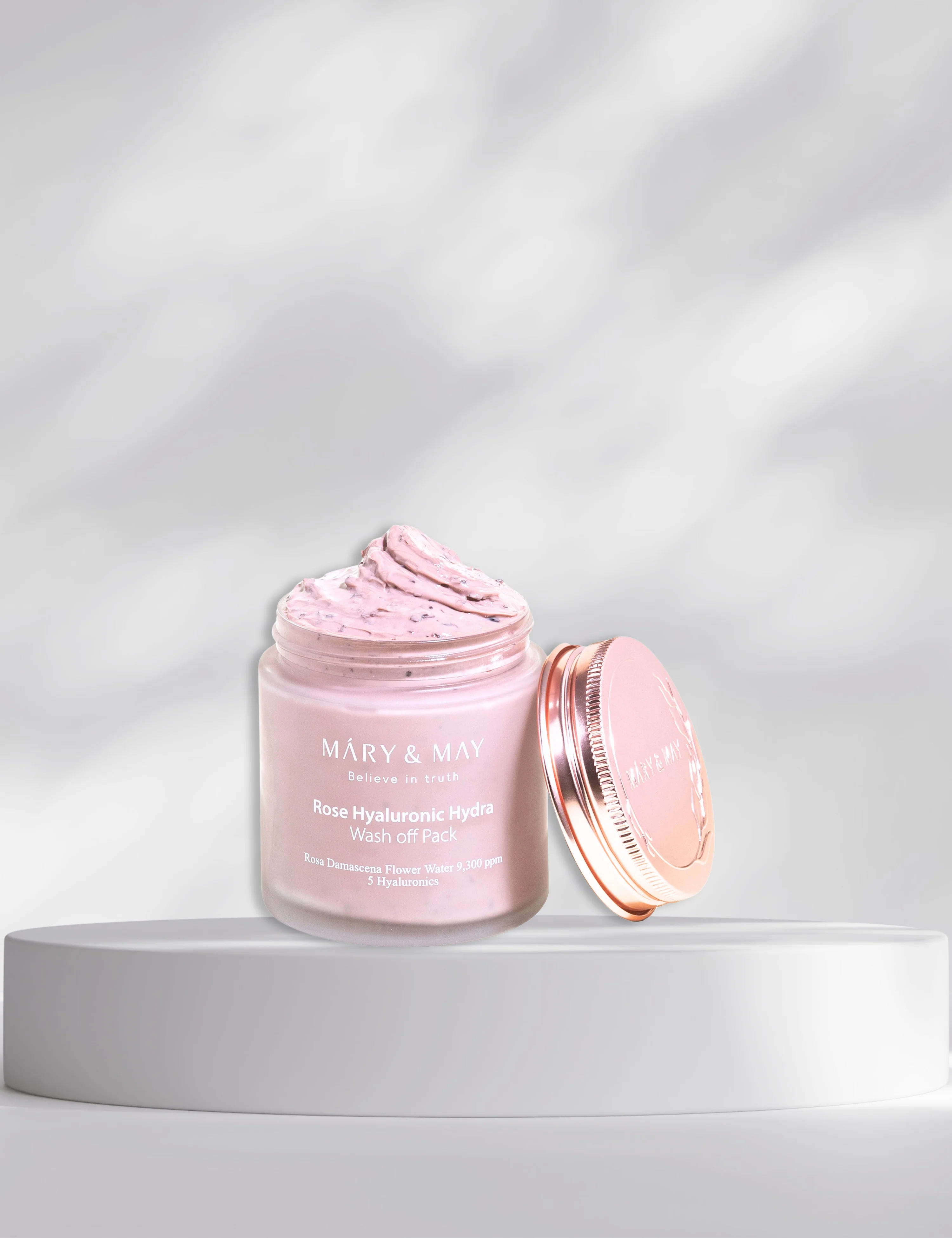 MARY & MAY Rose Hyaluronic Hydra Wash off Pack 30g / 125g - Image 5