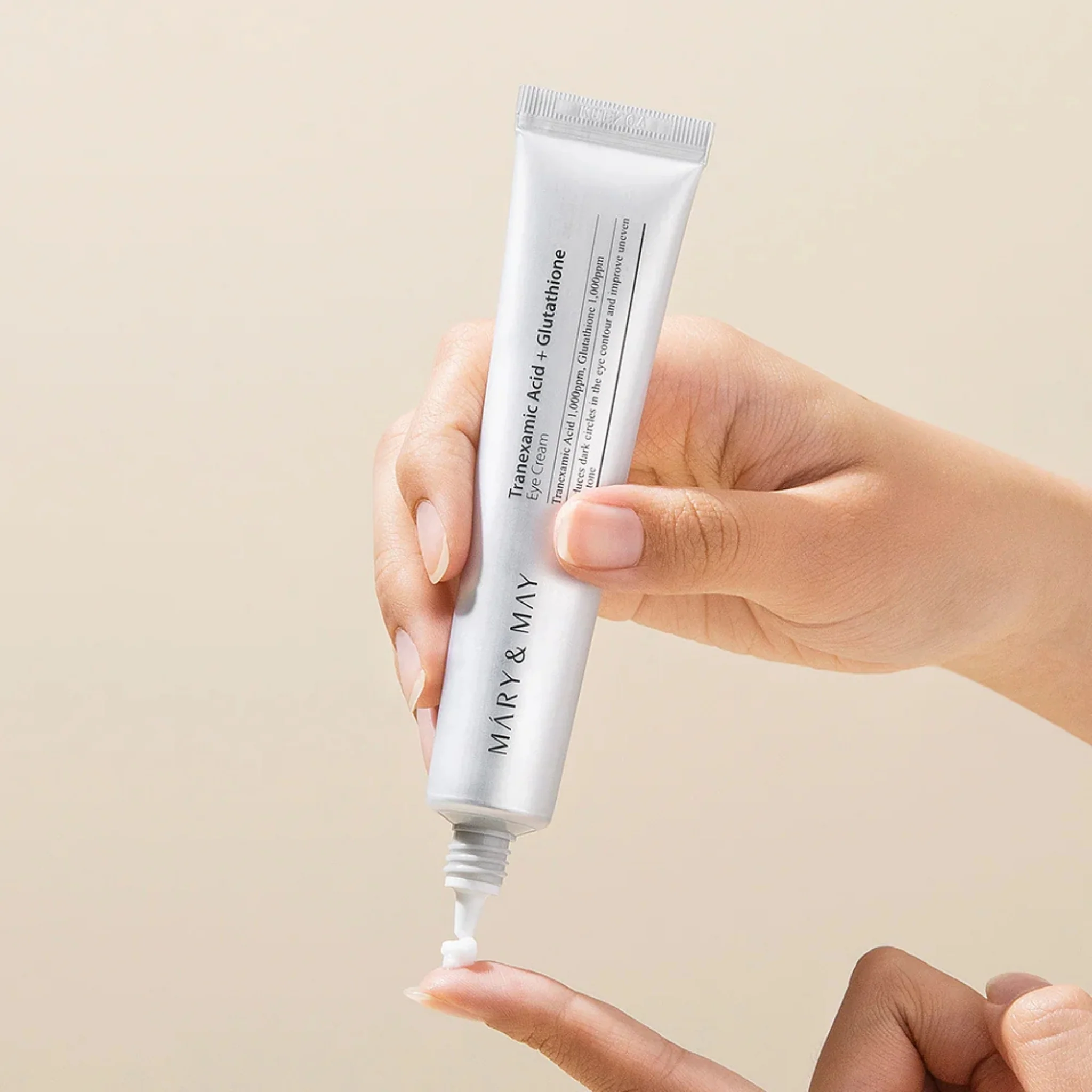 MARY & MAY Tranexamic Acid + Glutathione Eye Cream 12ml / 30ml - Image 4