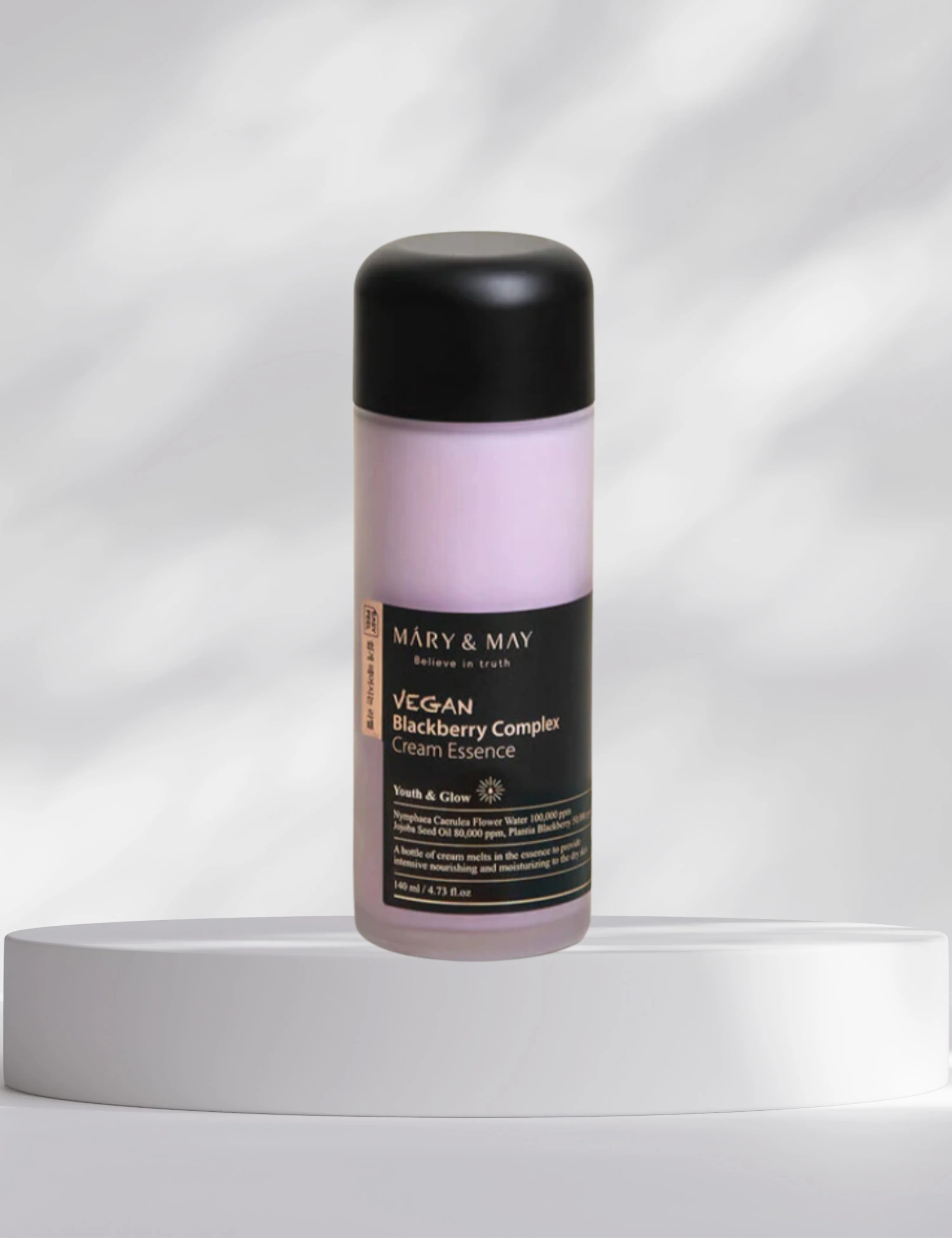 MARY & MAY Vegan Blackberry Complex Cream Essence 30ml / 140ml - Image 4