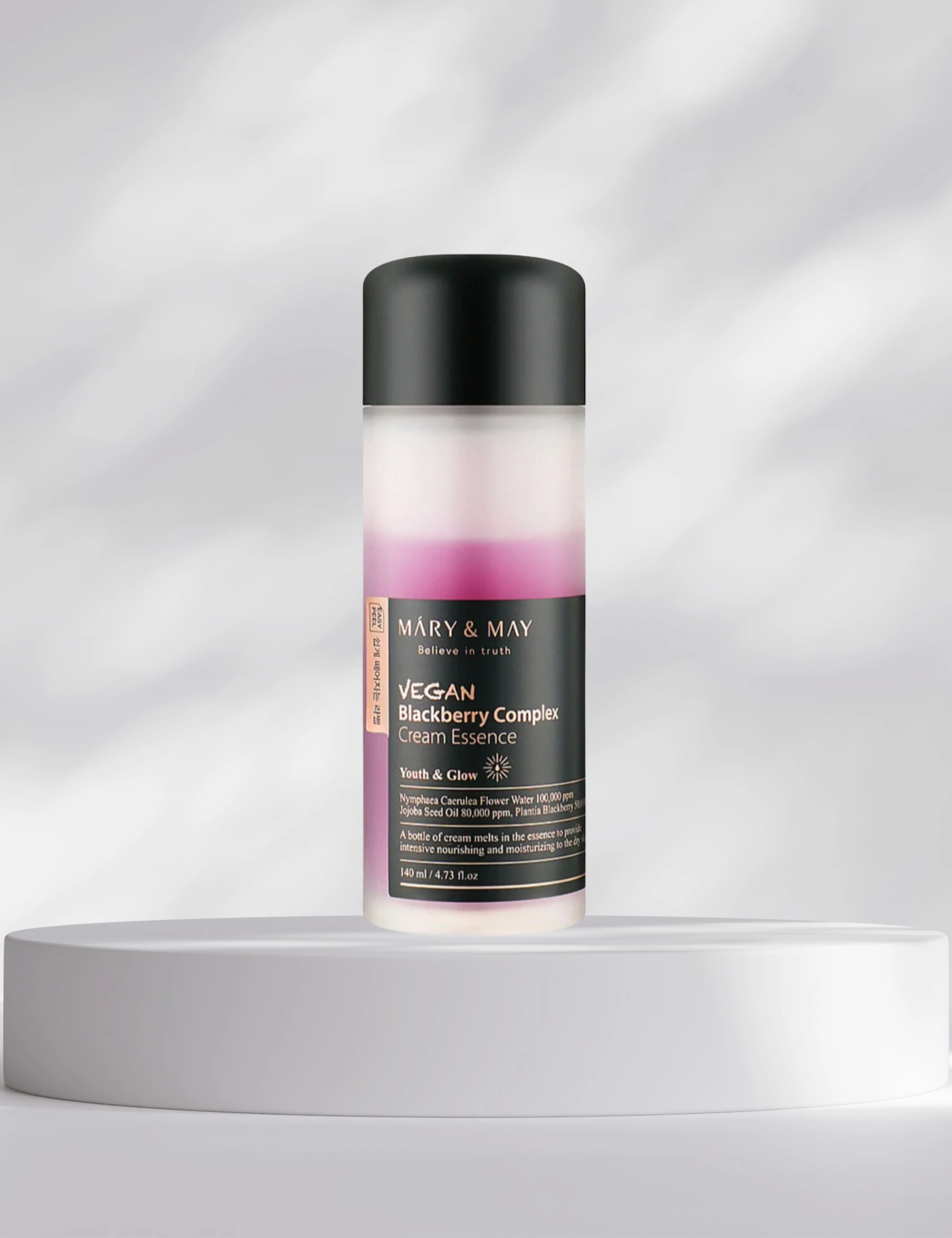 MARY & MAY Vegan Blackberry Complex Cream Essence 30ml / 140ml - Image 5
