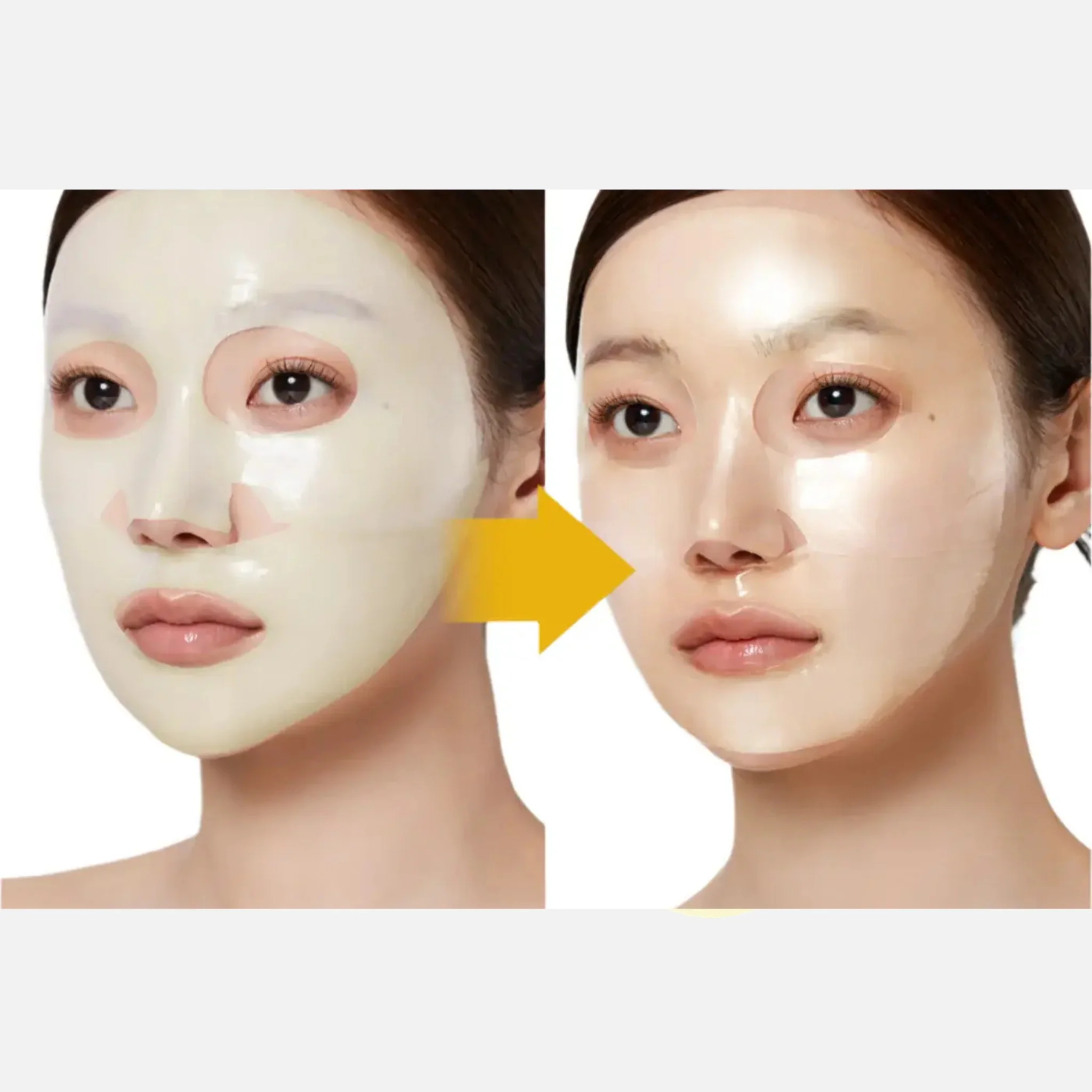 MEDICUBE Kojic Acid Turmeric Brightening Gel Mask 28g /4pcs - Image 3