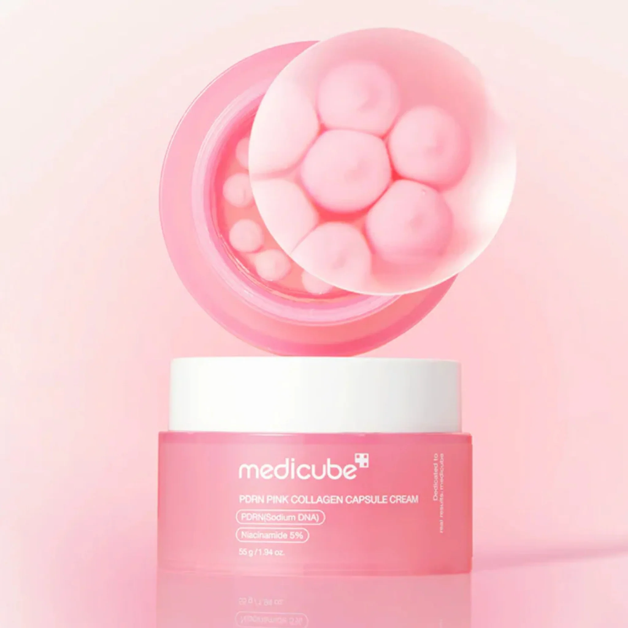 MEDICUBE PDRN Pink Collagen Capsule Cream (55g) - Image 4