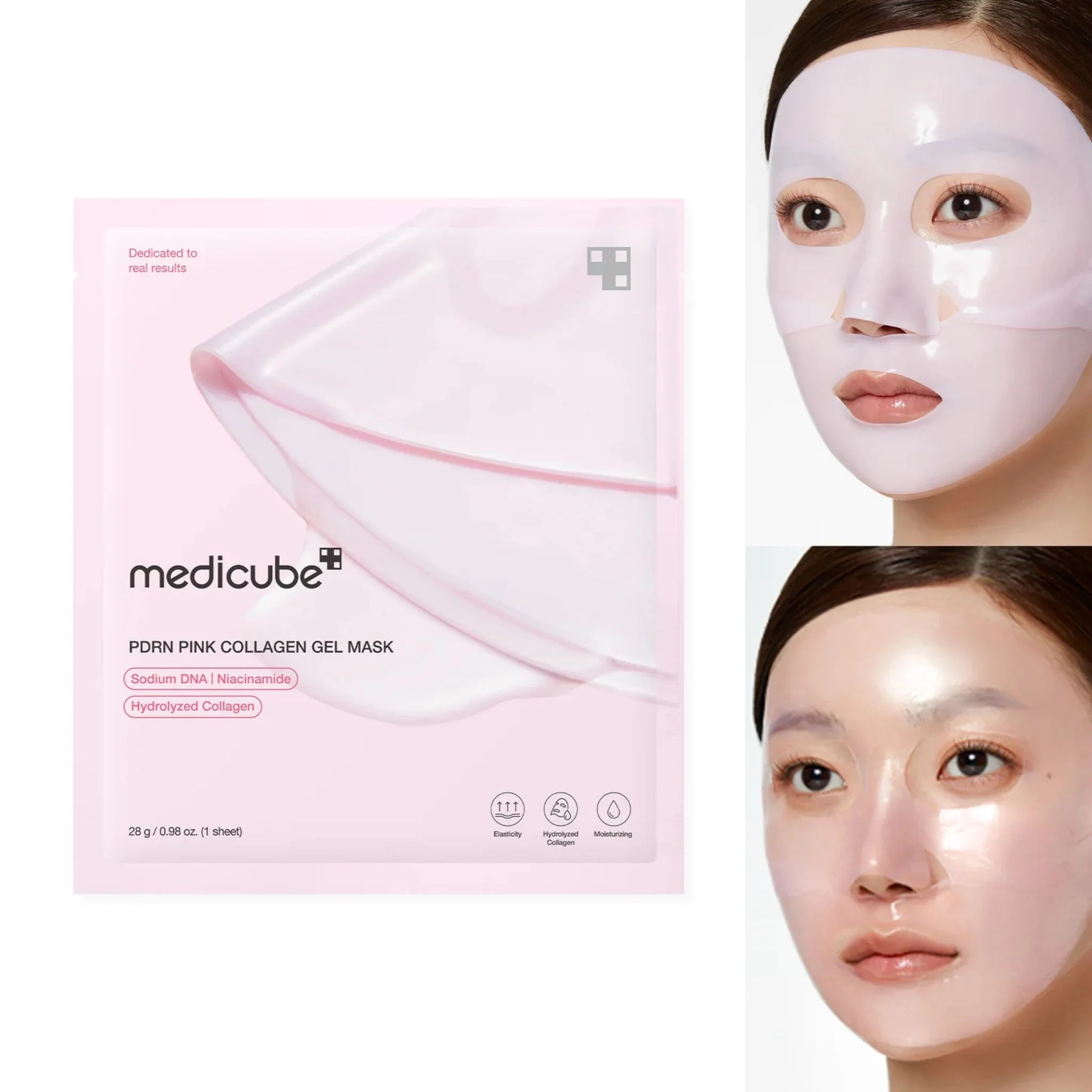 Medicube PDRN Pink Collagen Gel Mask - Image 4