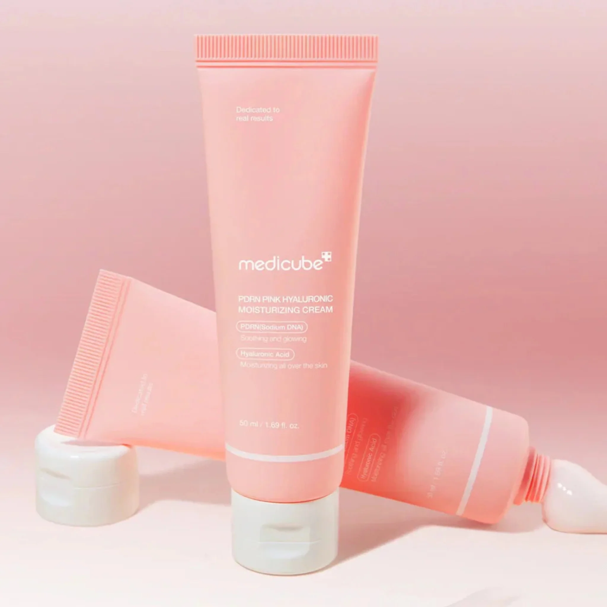 MEDICUBE PDRN Pink Hyaluronic Moisturizing Cream 50ml - Image 4