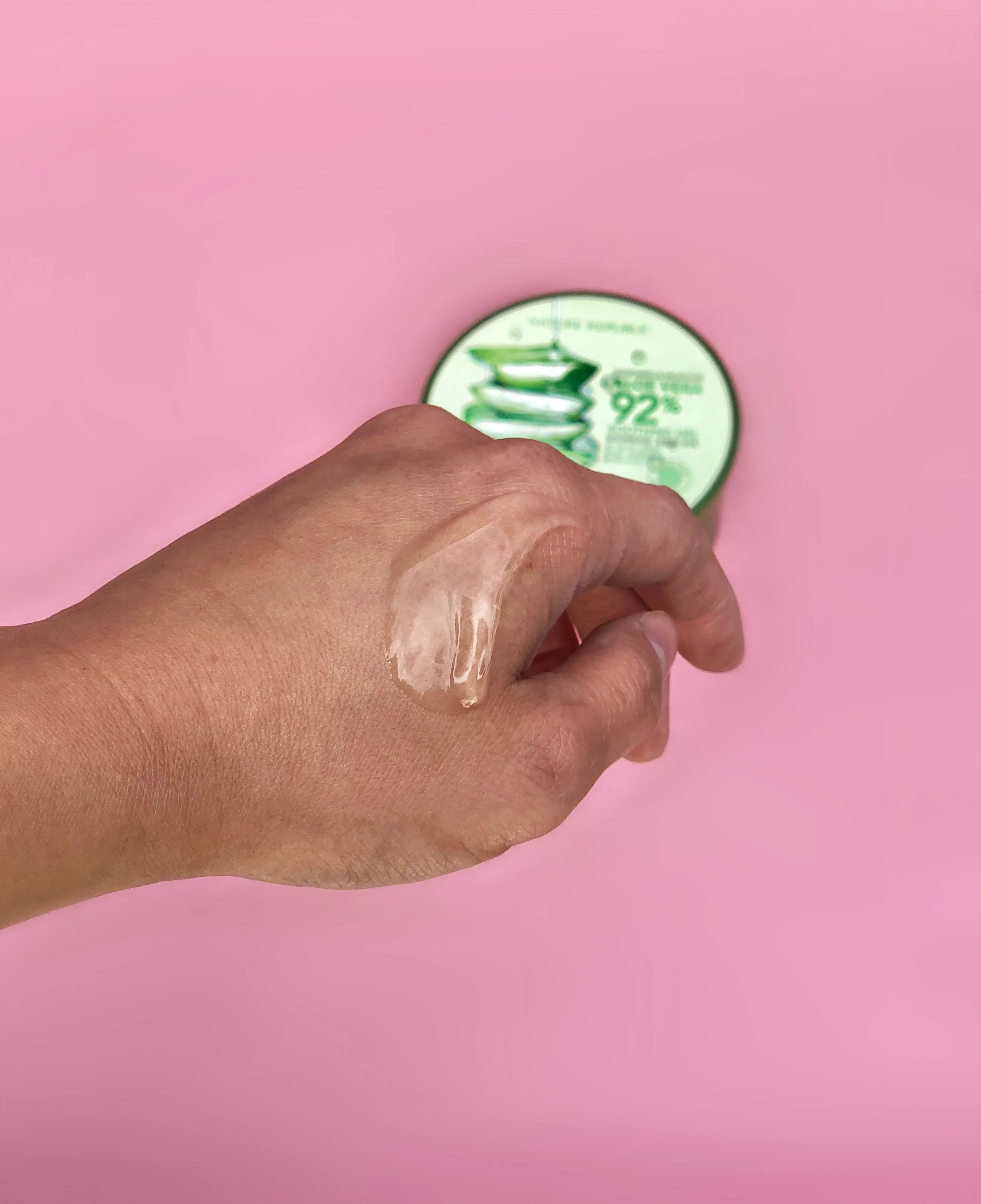 NATURE REPUBLIC 92% Aloe Vera Gel Tub 300ml - Image 3