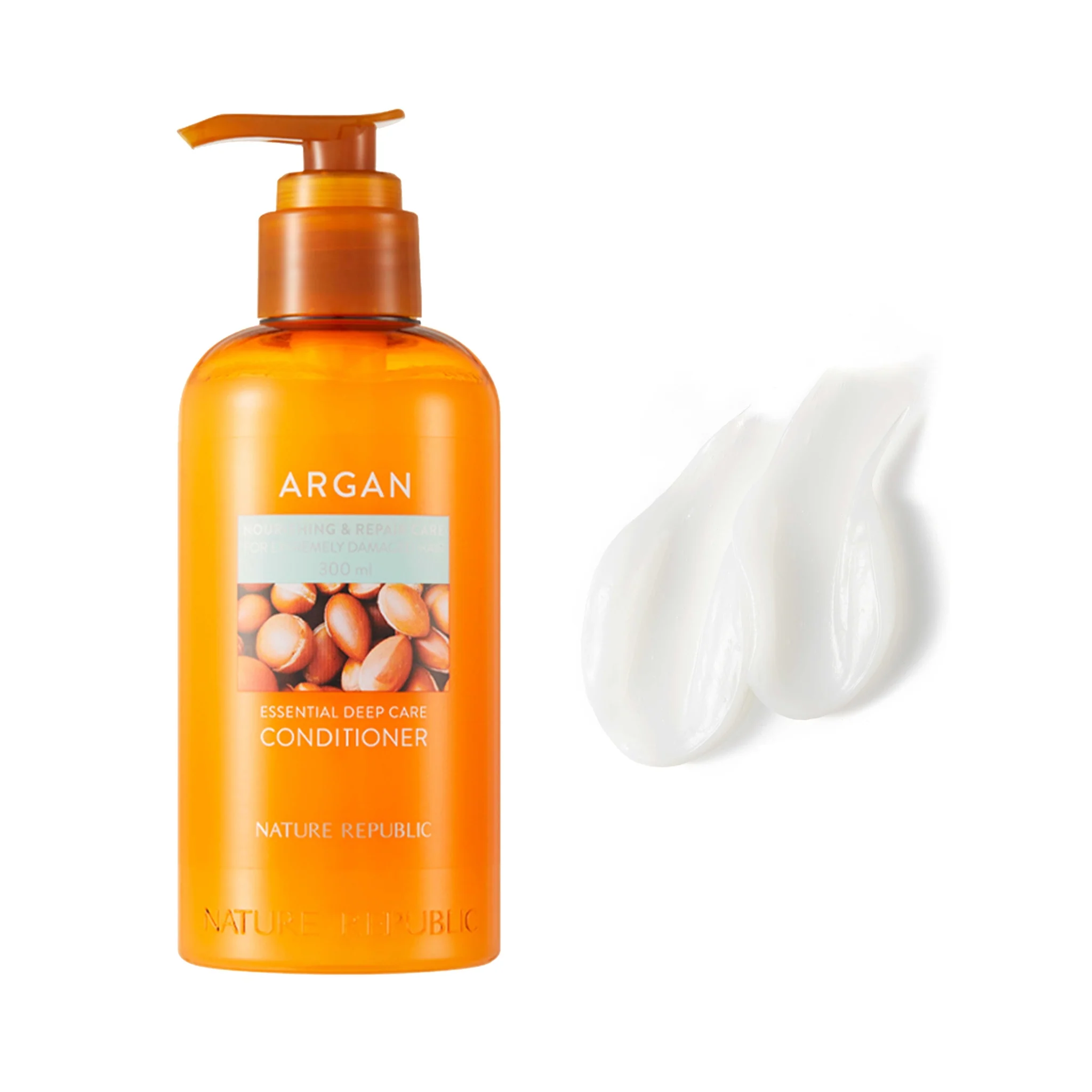 NATURE REPUBLIC Argan Essential Moisture Repairing Conditioner 300ml - Image 2