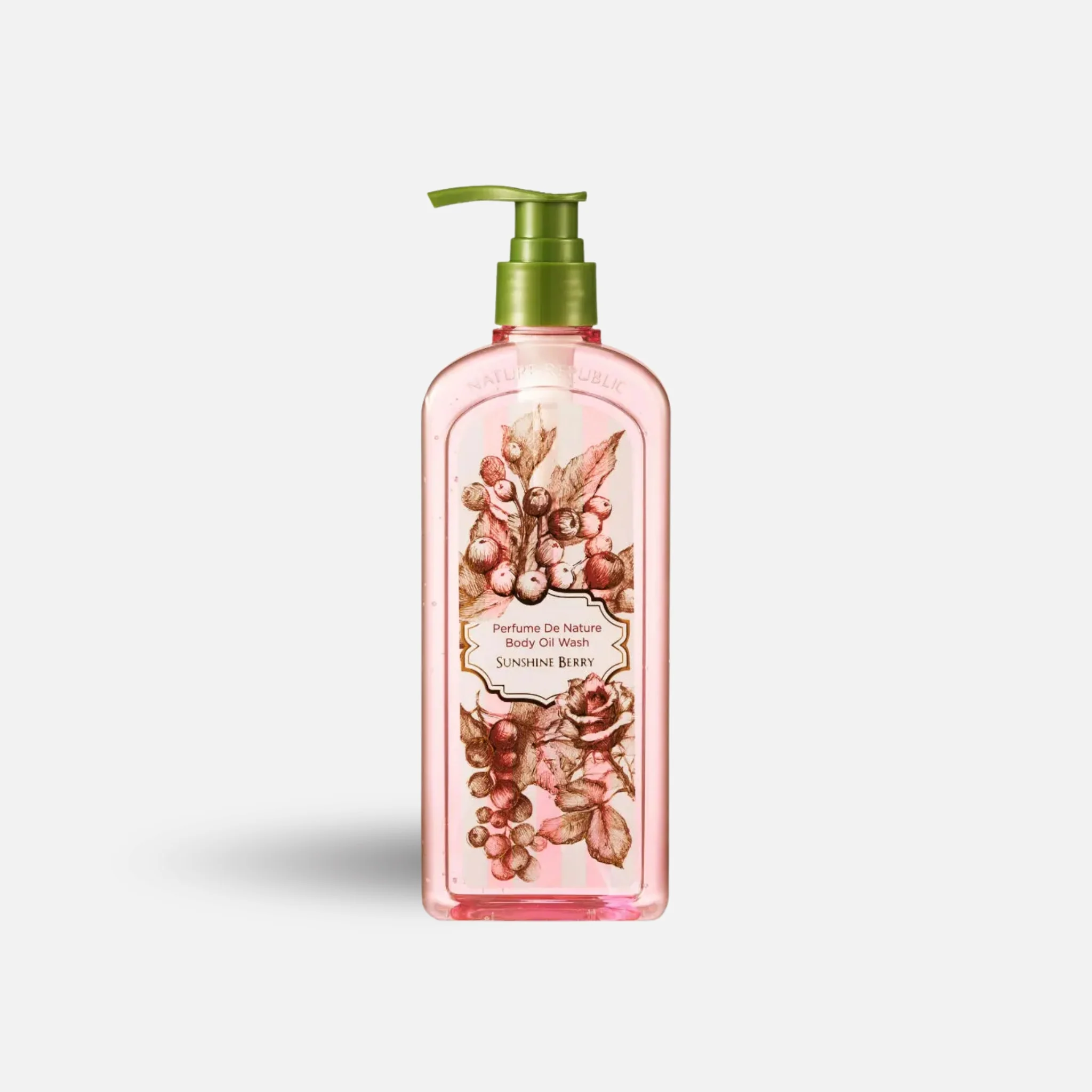 NATURE REPUBLIC Perfume De Nature Body Oil Wash Sunshine Berry 345ml