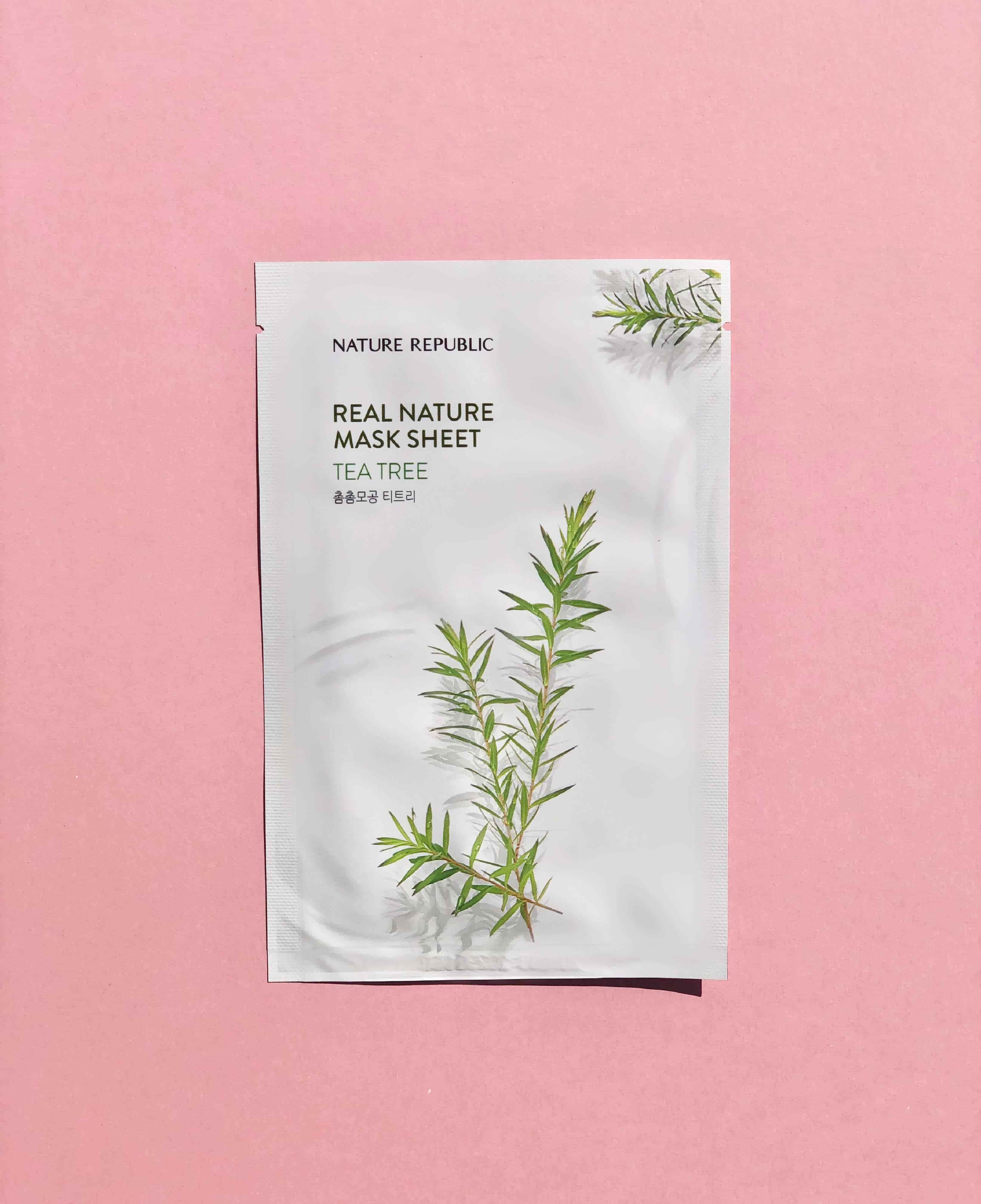 NATURE REPUBLIC Real Nature Mask Sheet Tea Tree - Image 7