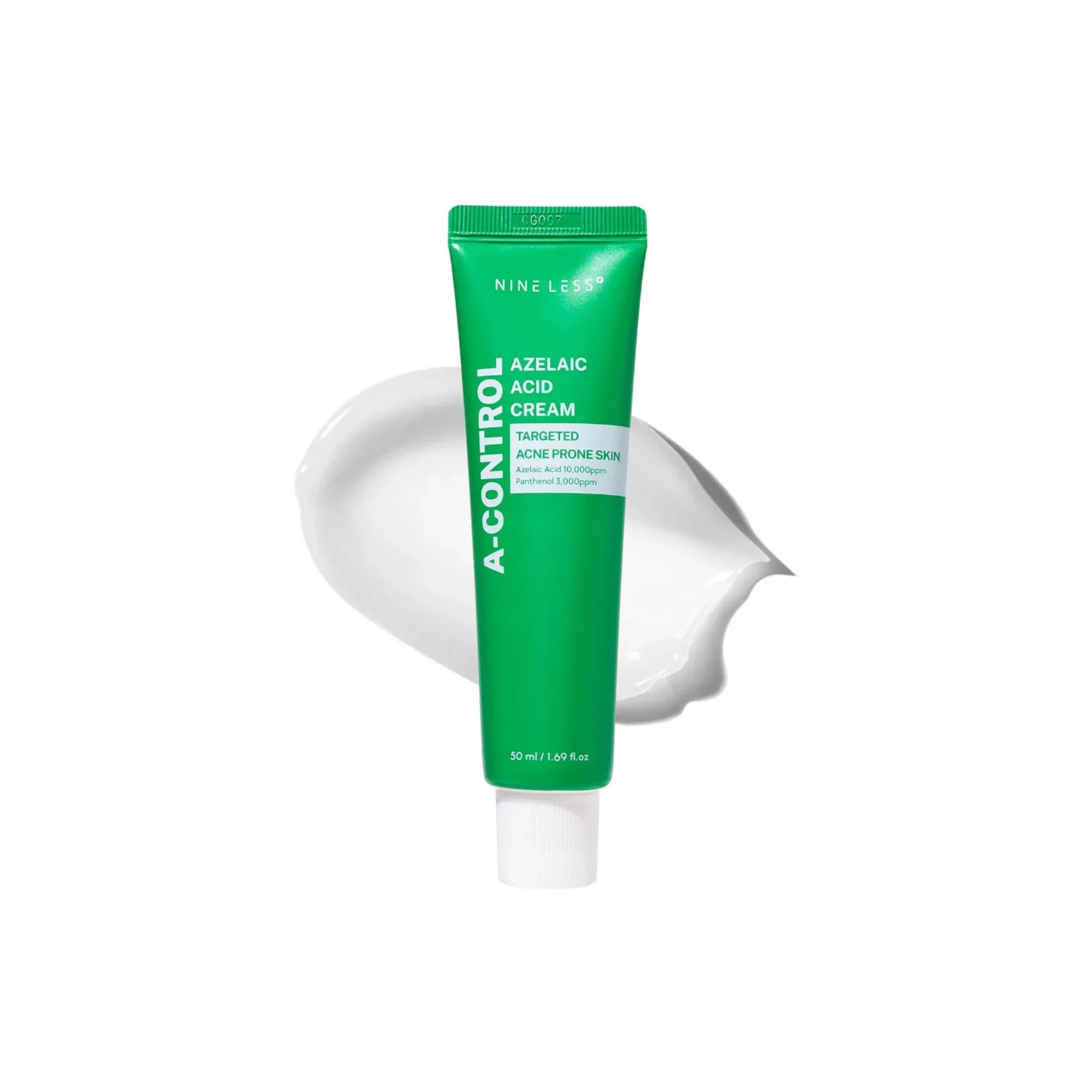 NINE LESS A-Control 10% Azelaic Acid Cream 50ml / 15ml - Image 2