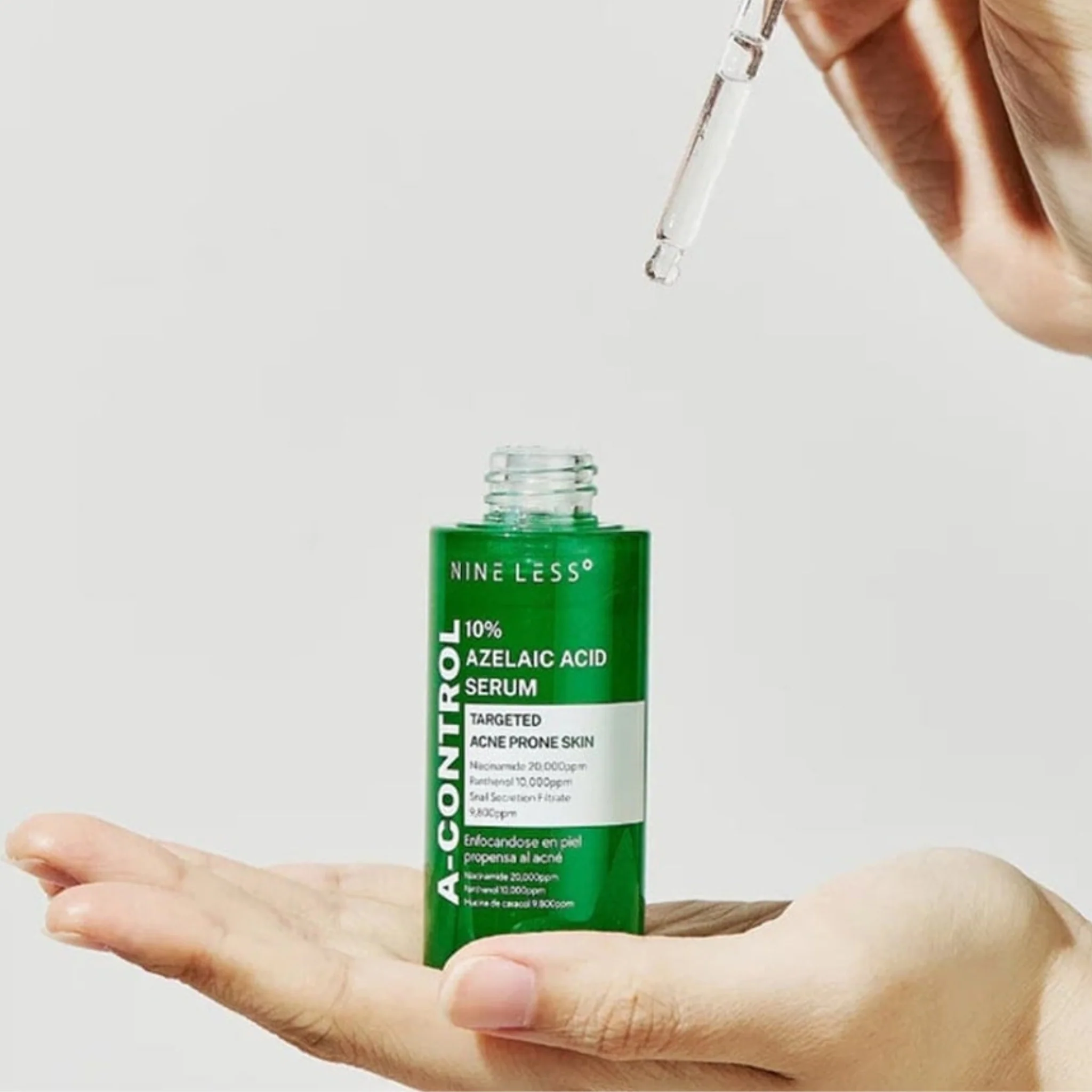 NINE LESS A-Control 10% Azelaic Acid Serum 30ml / 12ml - Image 2