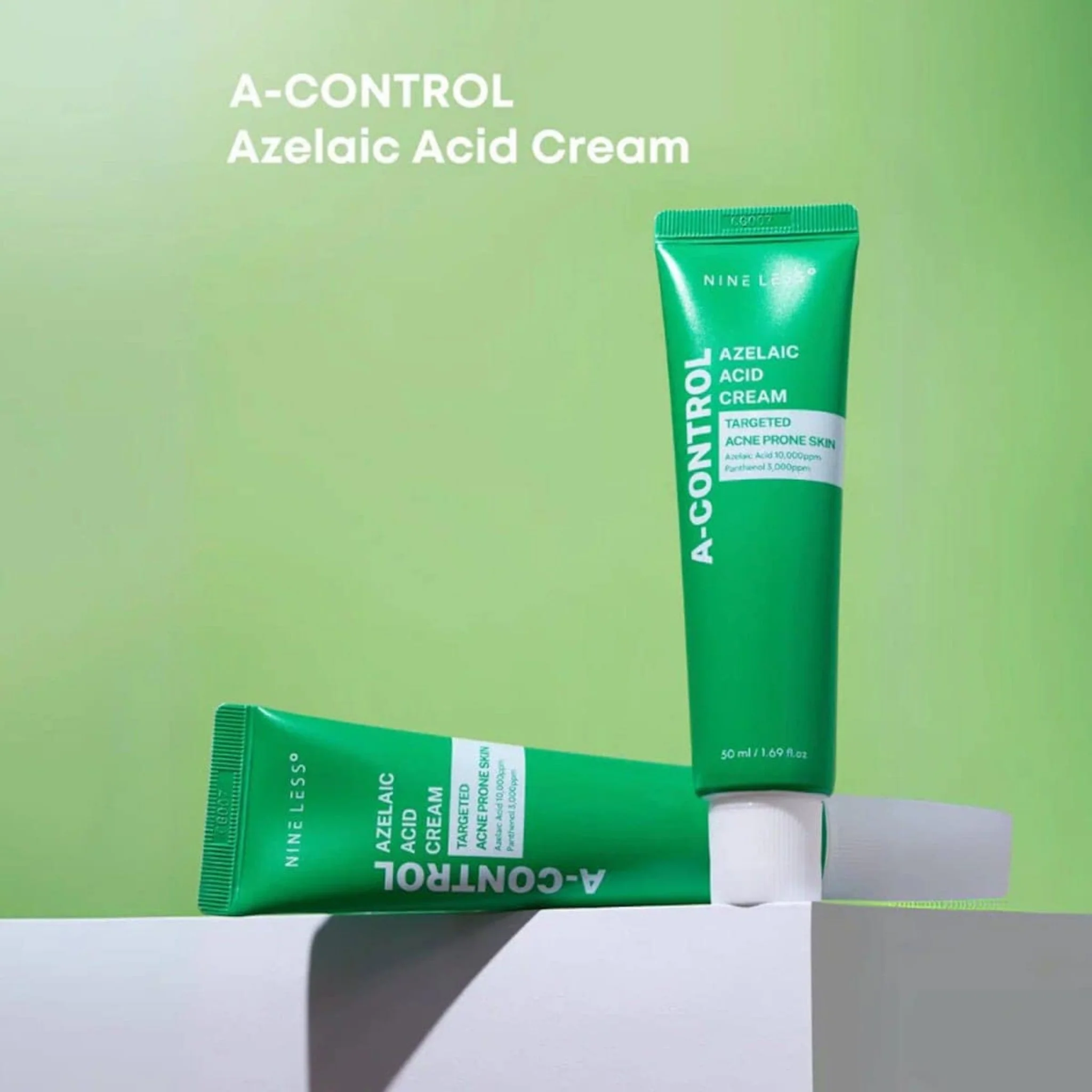 NINE LESS A-Control Azelaic Acid Cream 50ml - Image 4