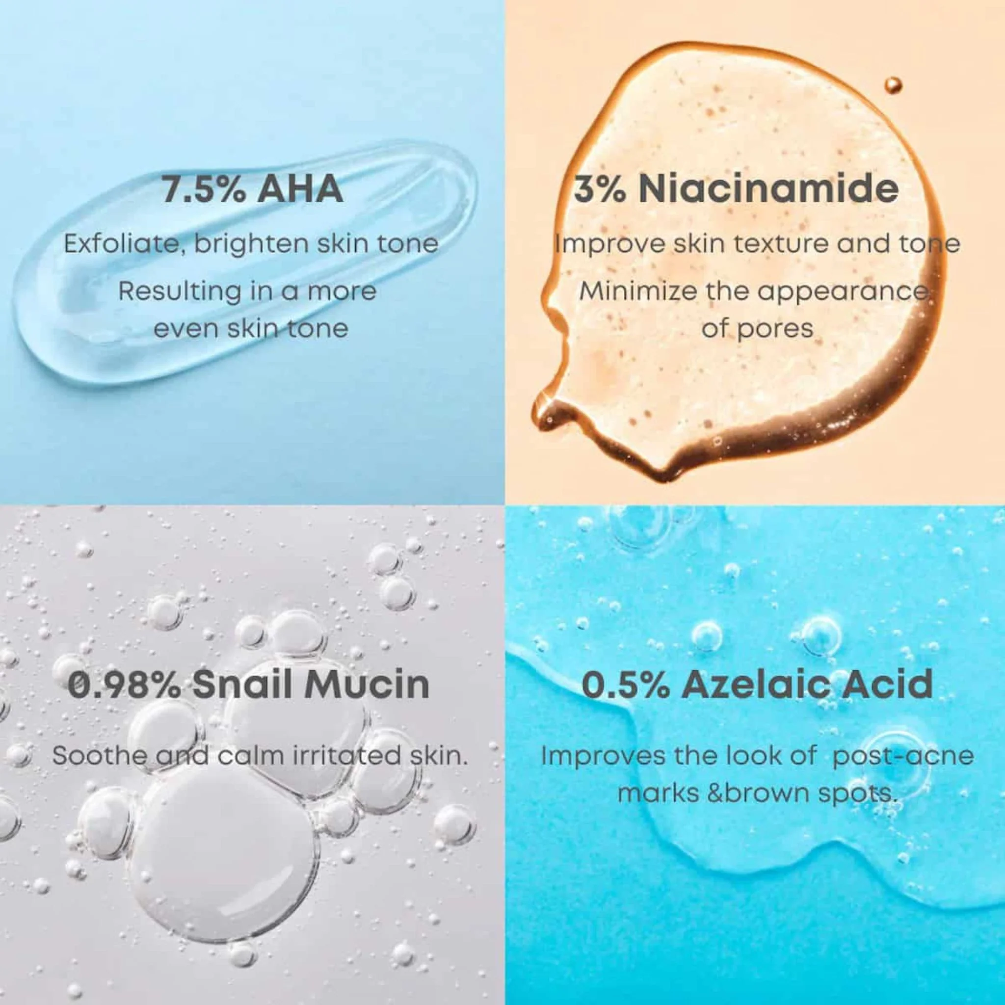 NINE LESS A-Control Azelaic Acid Toner 150ml / 30ml - Image 4
