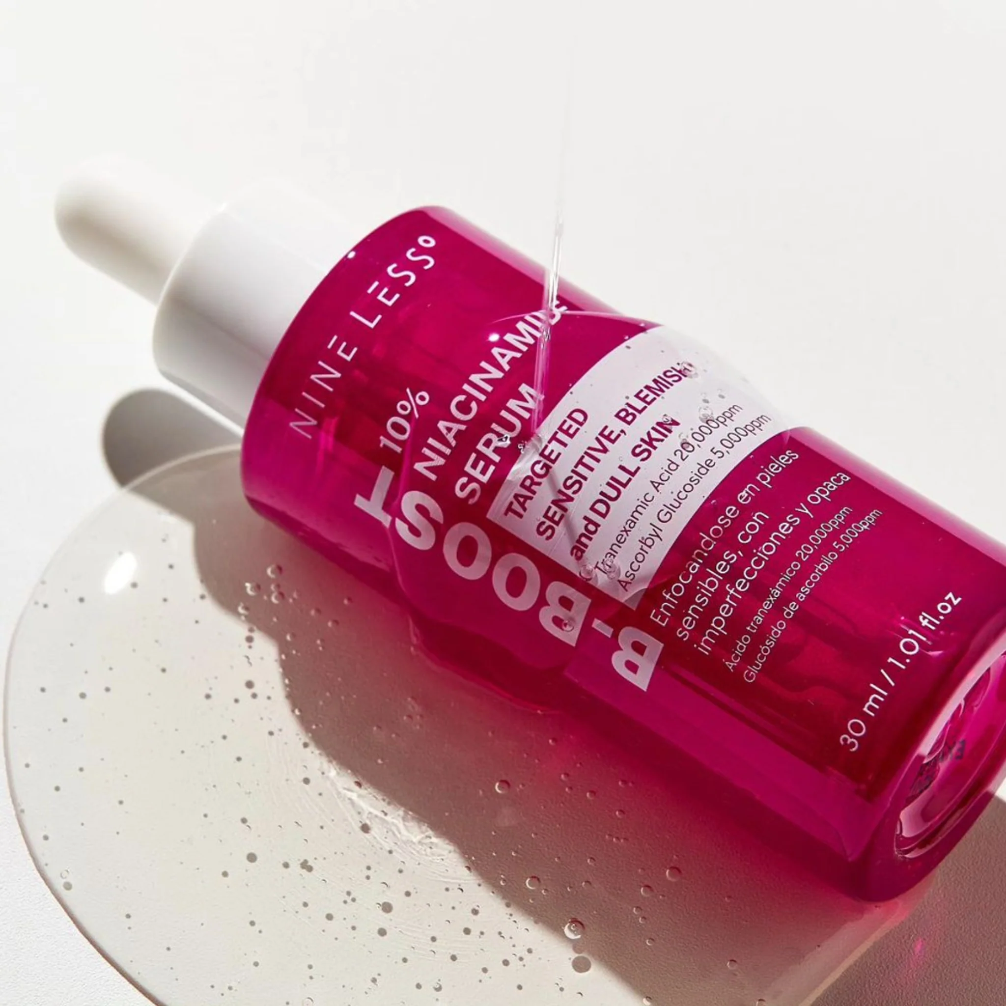 NINE LESS B-Boost 10% Niacinamide Serum Trial Sachet 2ml - Image 3