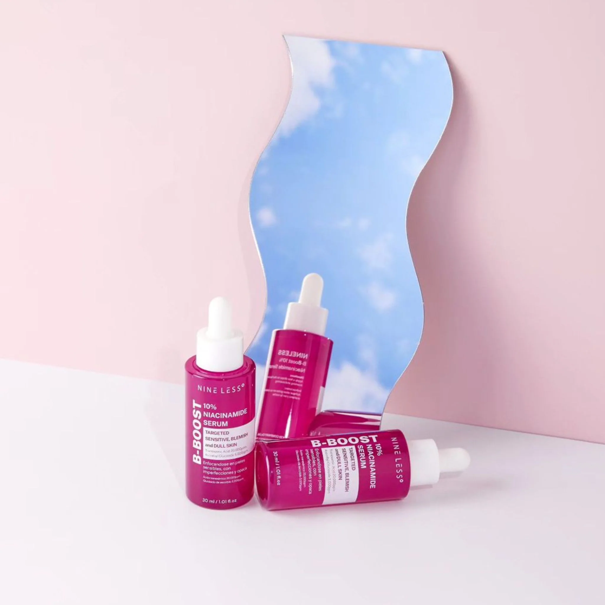 NINE LESS B-Boost 10% Niacinamide Serum 30ml - Image 4