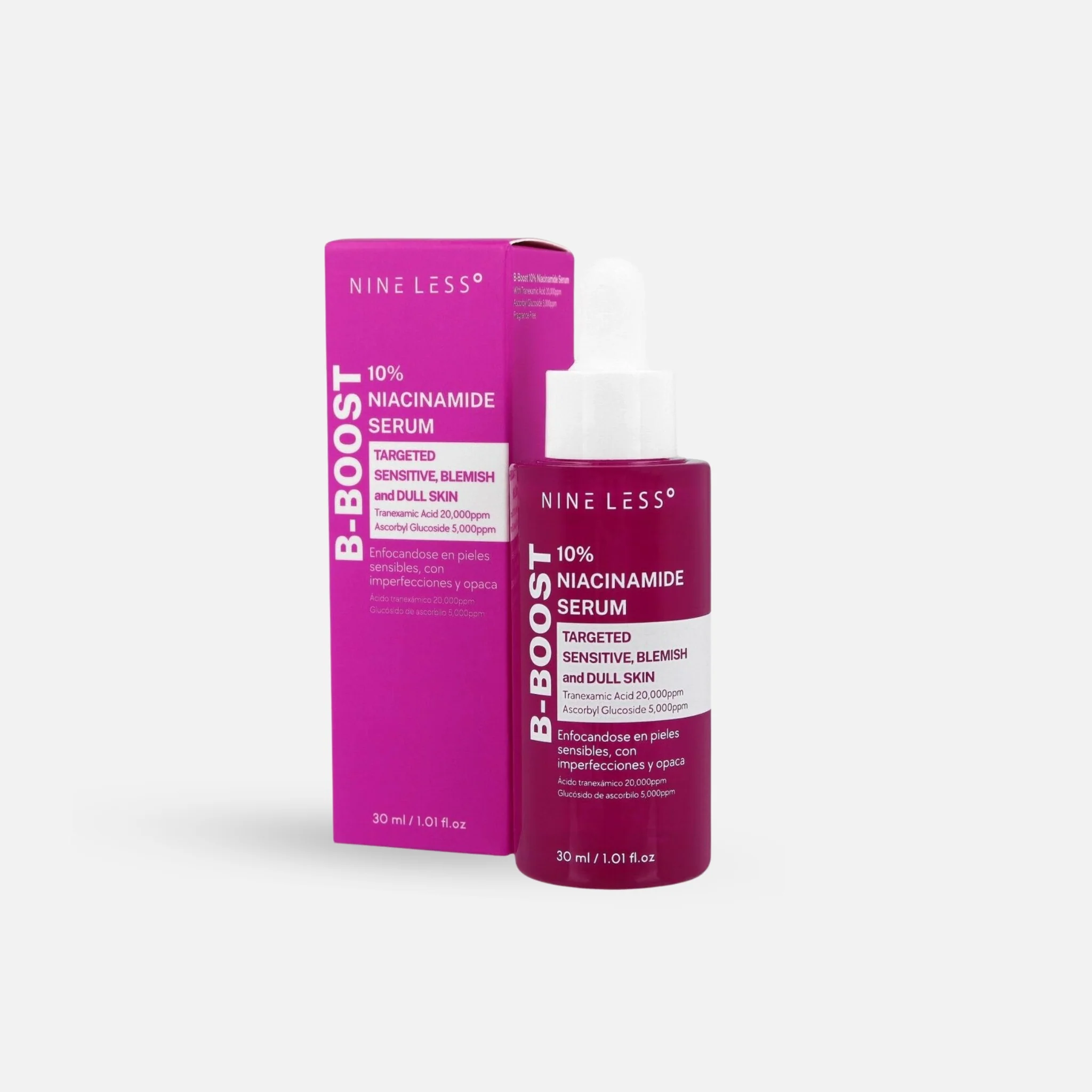 NINE LESS B-Boost 10% Niacinamide Serum 30ml - Image 5