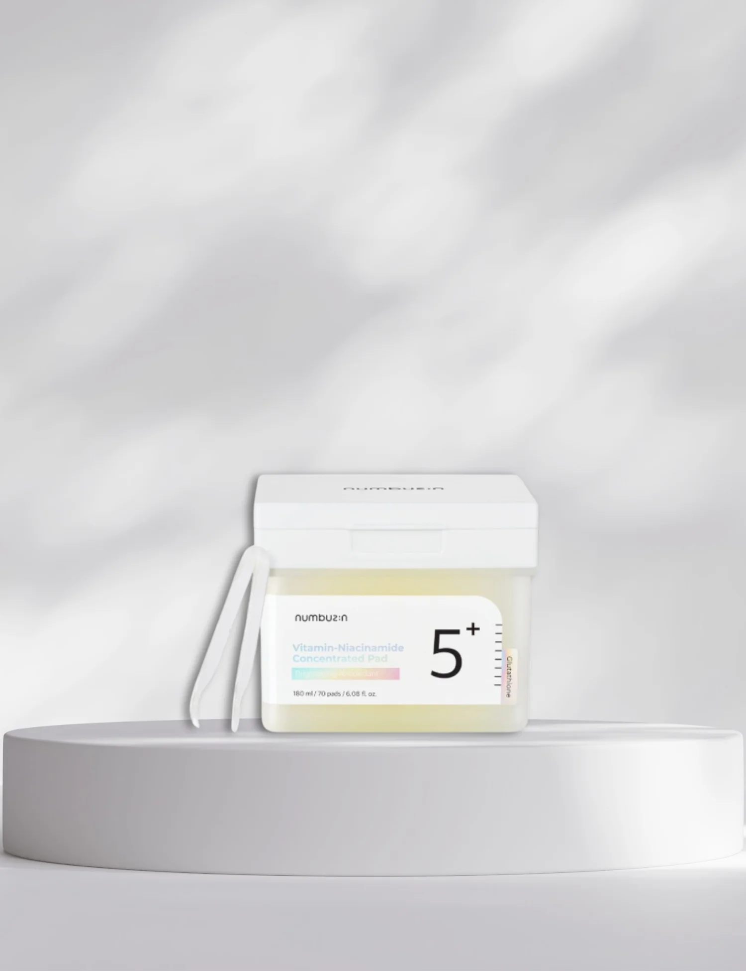 NUMBUZIN No.5 Vitamin-Niacinamide Concentrated Pad 180ml (70Pads) - Image 5