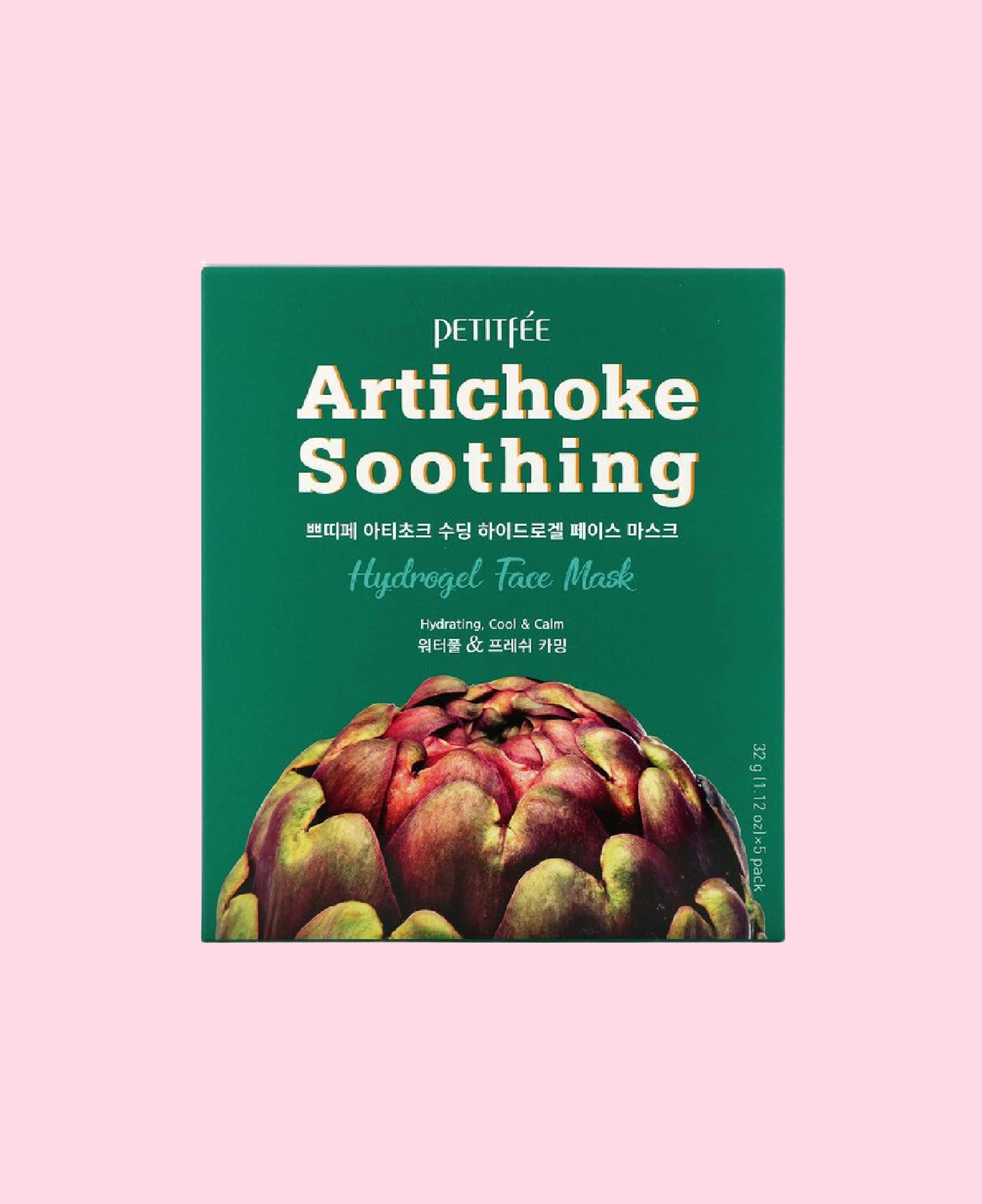 PETITFEE Artichoke Soothing Hydrogel Face Mask Sheet