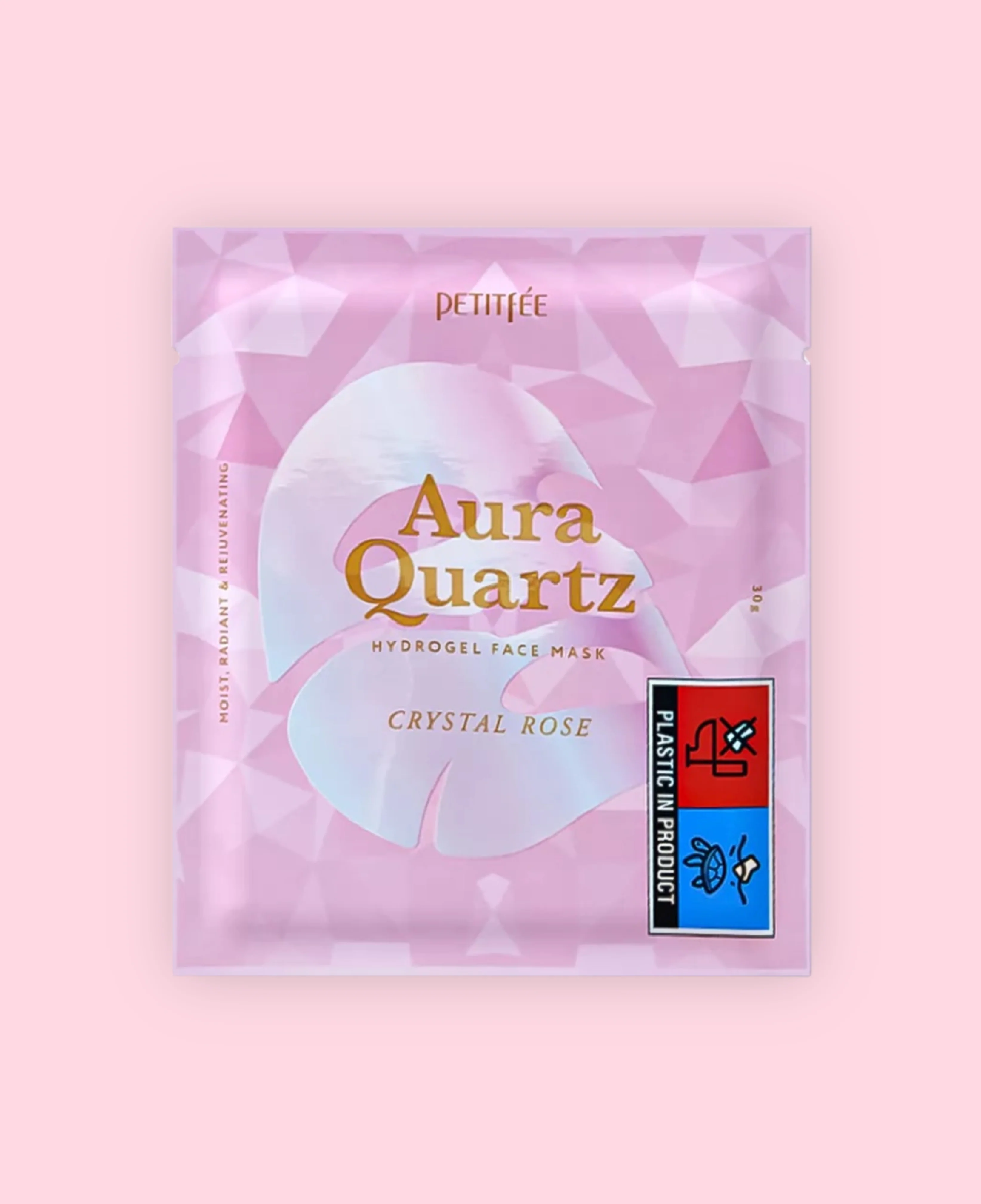 PETITFEE Aura Quartz Hydrogel Sheet Face Mask (1)