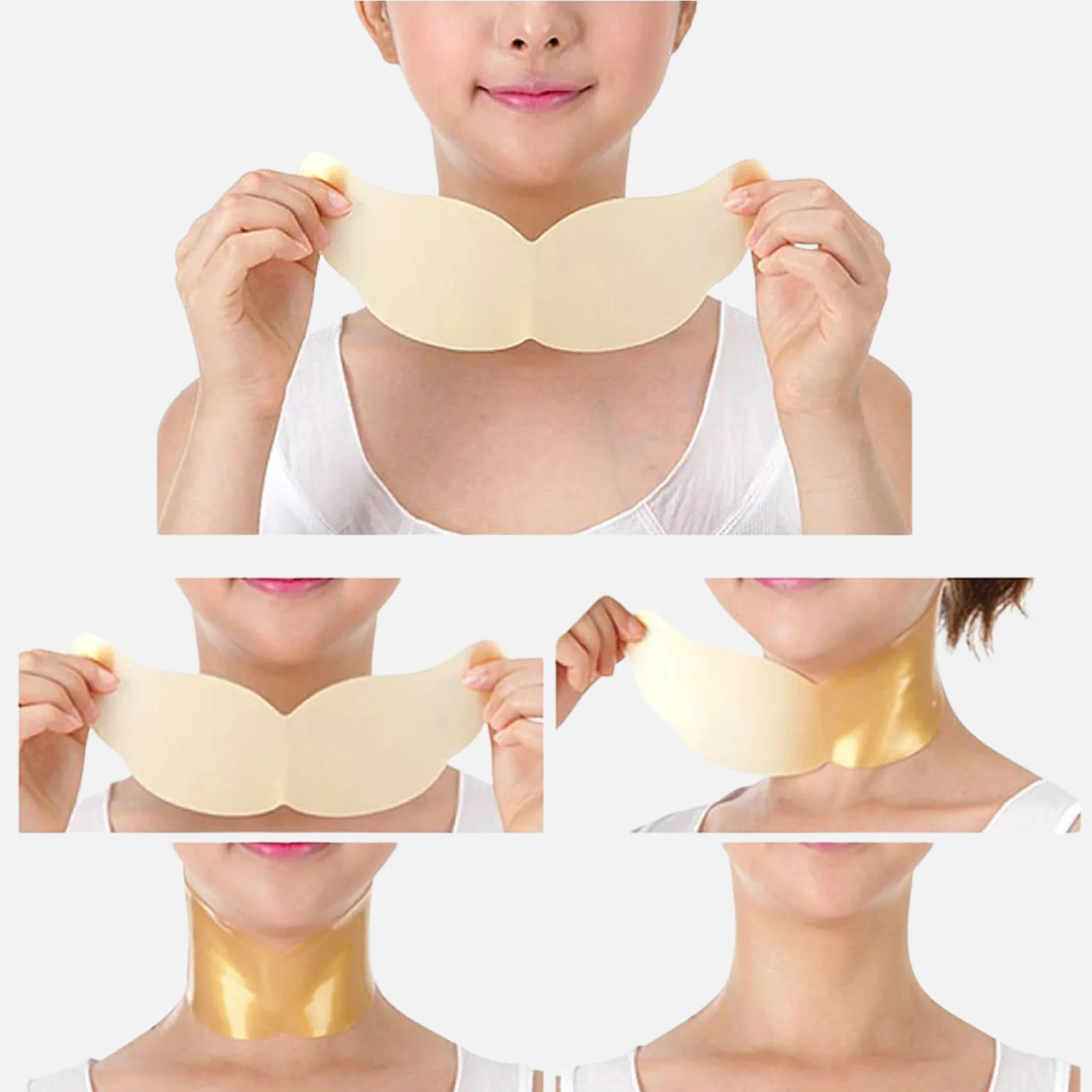 PETITFEE Gold Neck Hydrogel Pack - Image 2