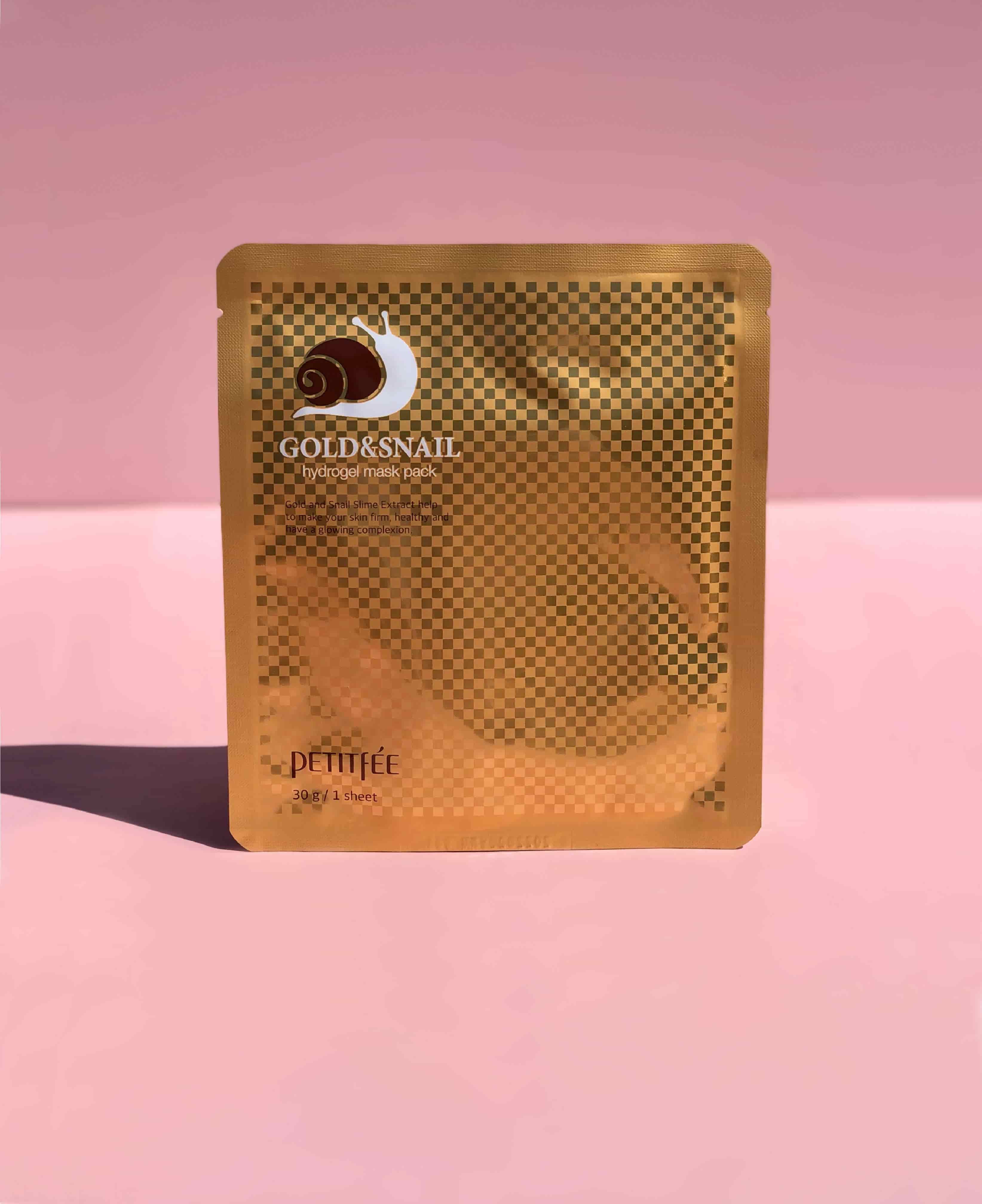 PETITFEE GOLD & SNAIL Hydrogel Mask Pack Sheet Mask