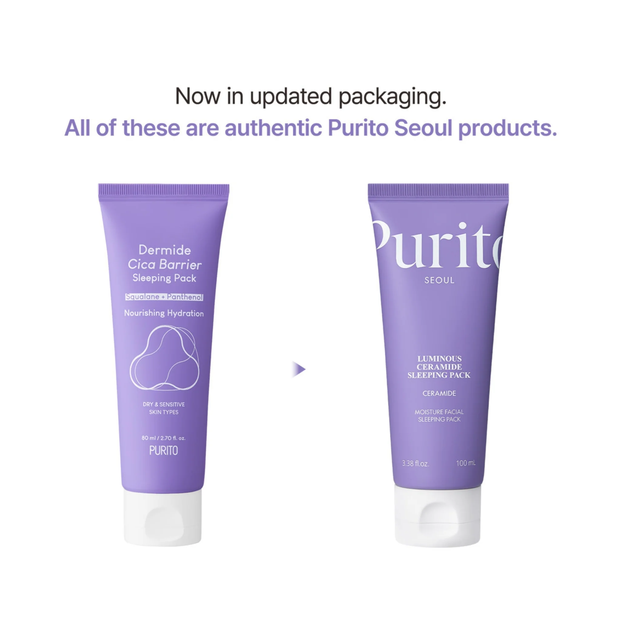 PURITO SEOUL Luminous Ceramide Sleeping Pack 100ml - Image 5