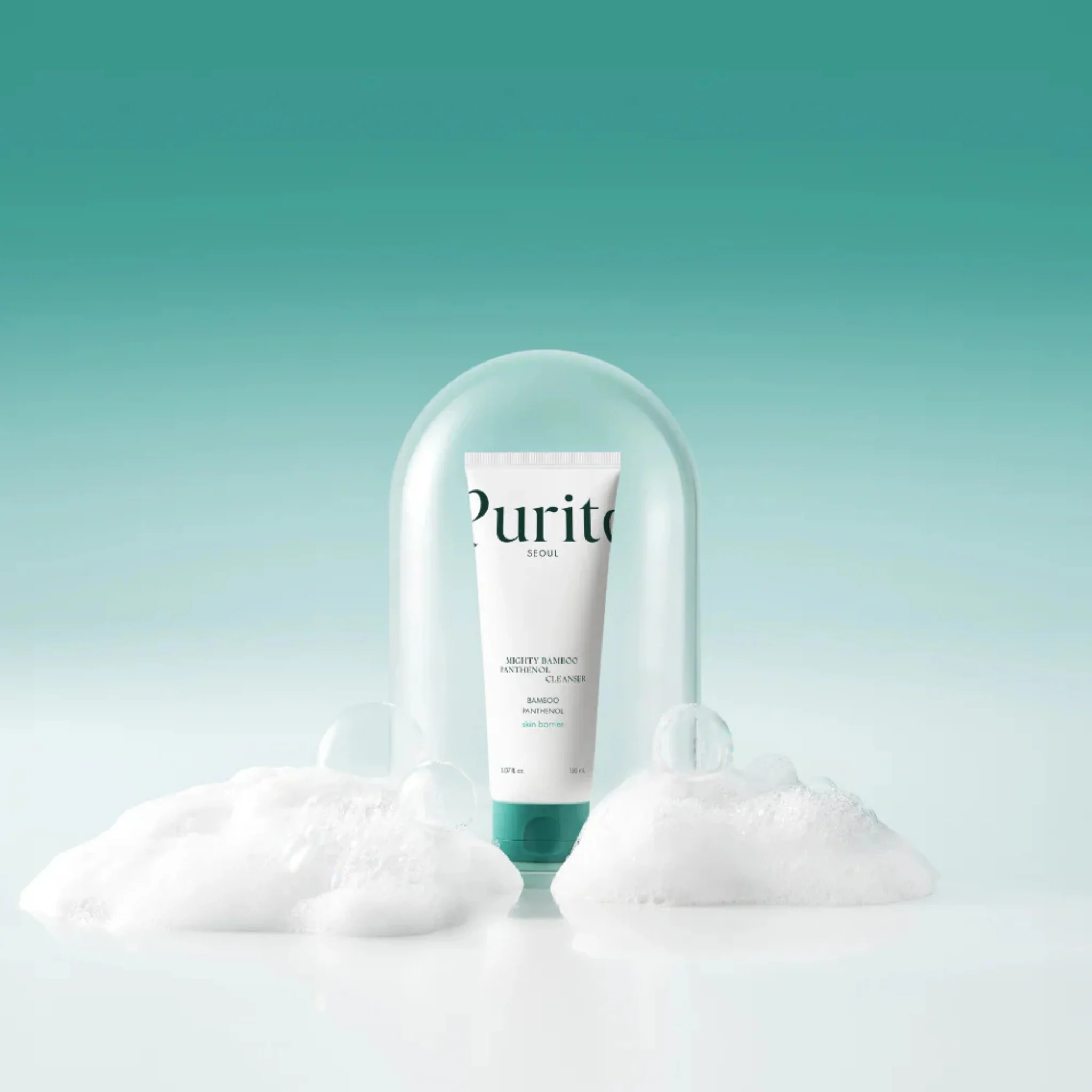 PURITO SEOUL Mighty Bamboo Panthenol Cleanser 150ml - Image 4