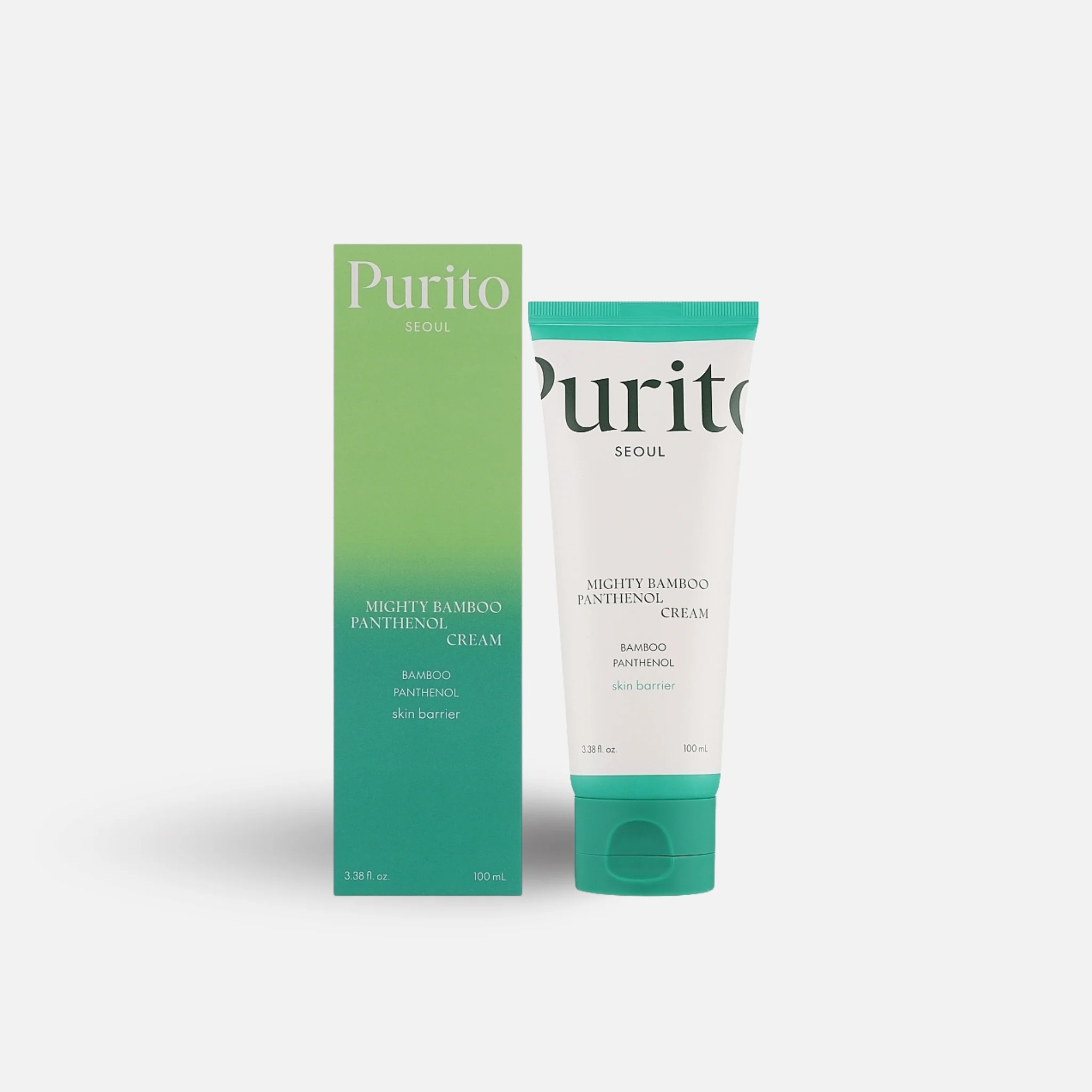 PURITO SEOUL Mighty Bamboo Panthenol Cream 100ml / 15ml - Image 5