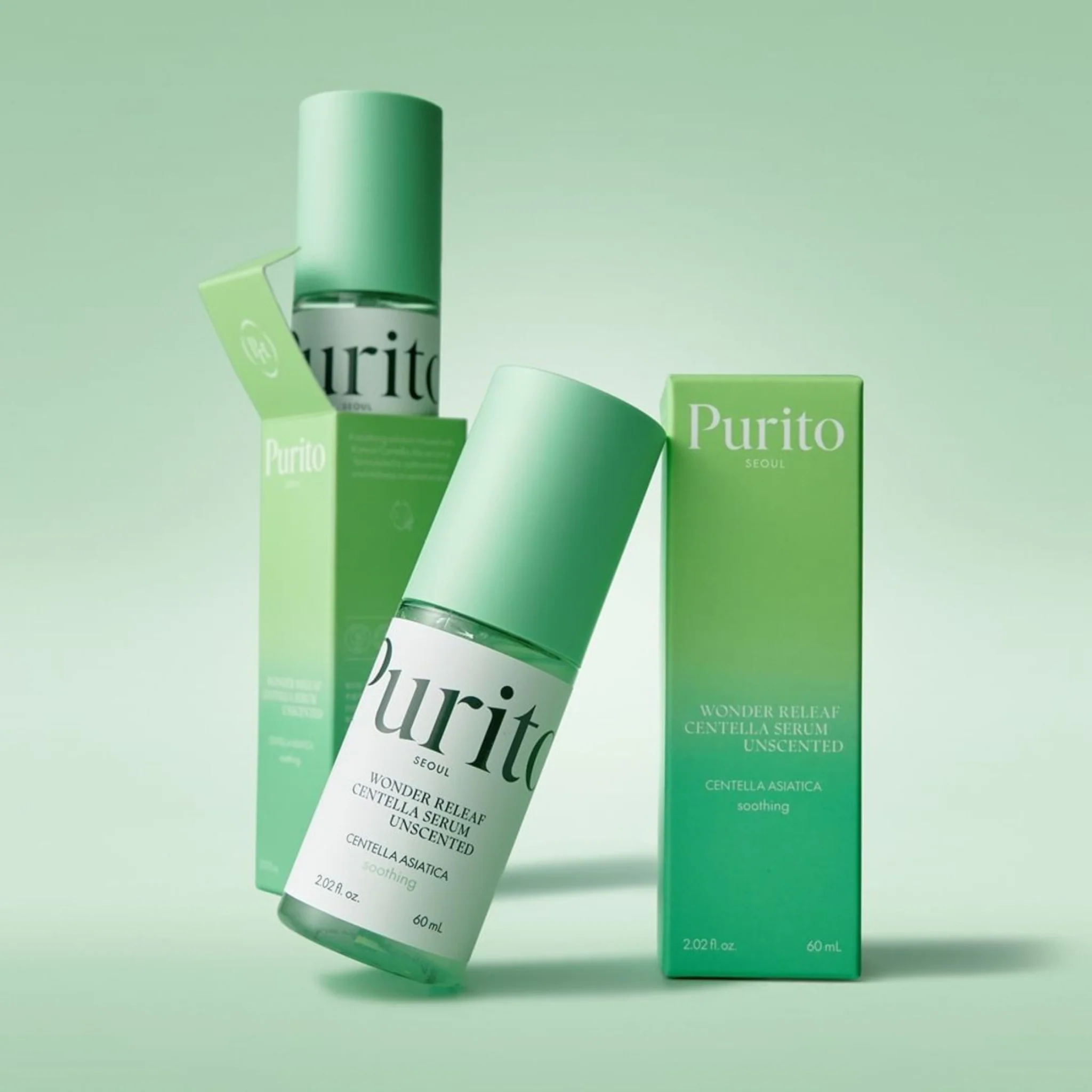 PURITO SEOUL Wonder Releaf Centella Serum Unscented (50ml) - Image 6