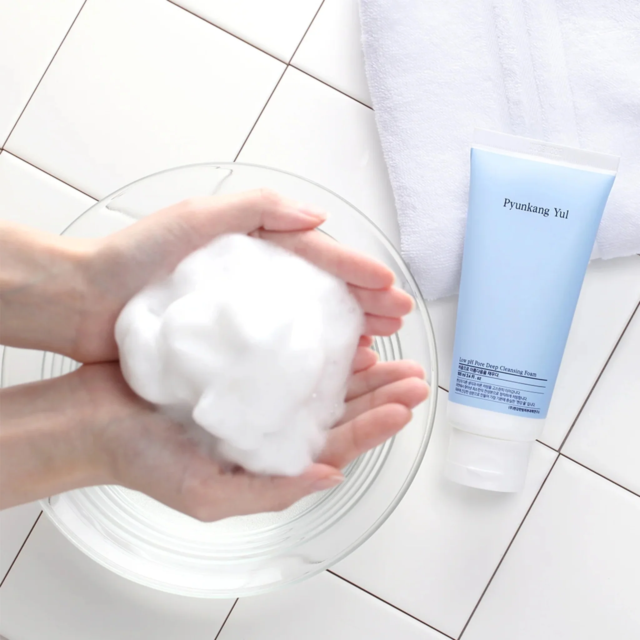 PYUNKANG YUL Low pH Pore Deep Cleansing Foam 100ml - Image 3