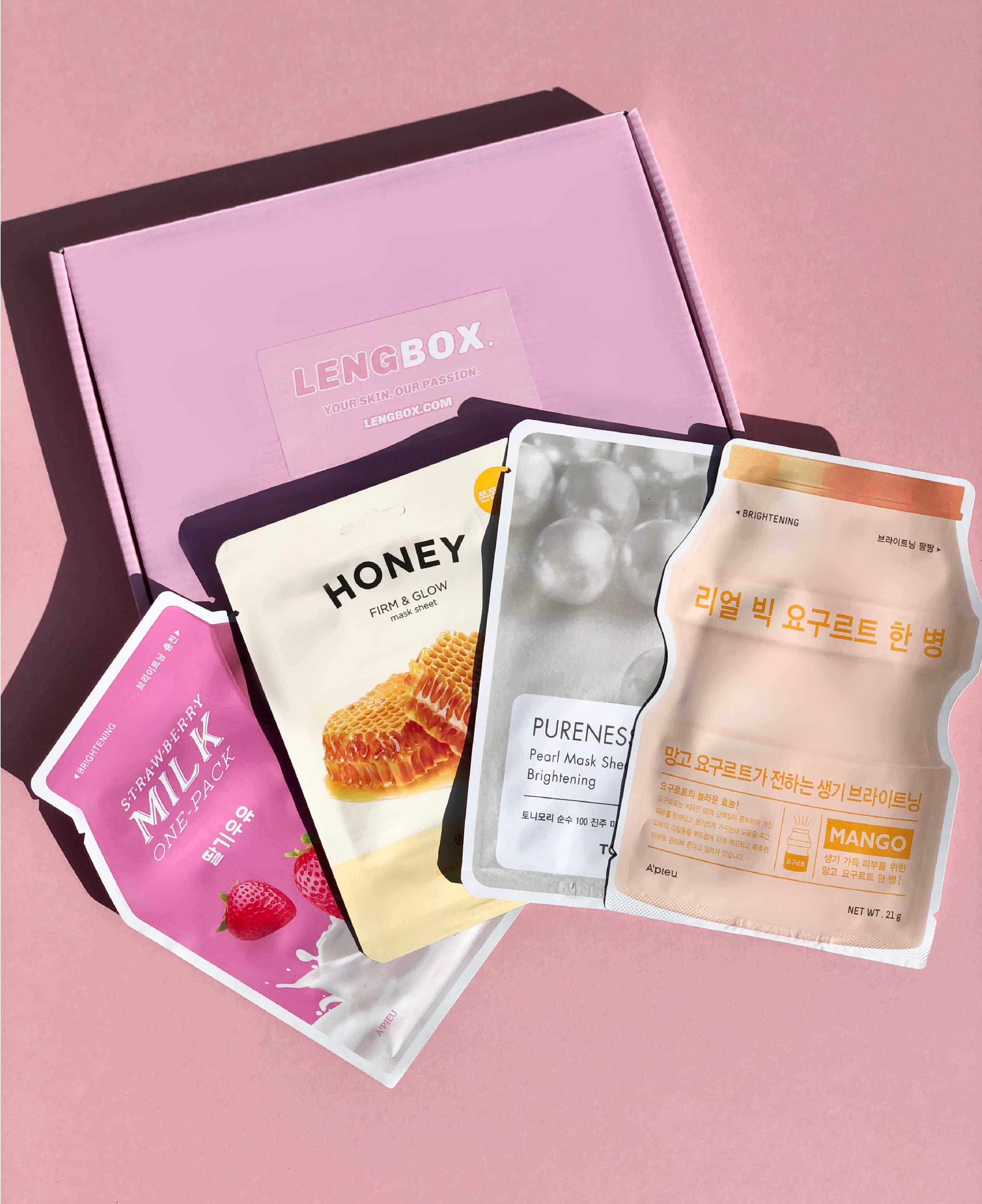 Radiance & Glow Sheet Mask Set (4)