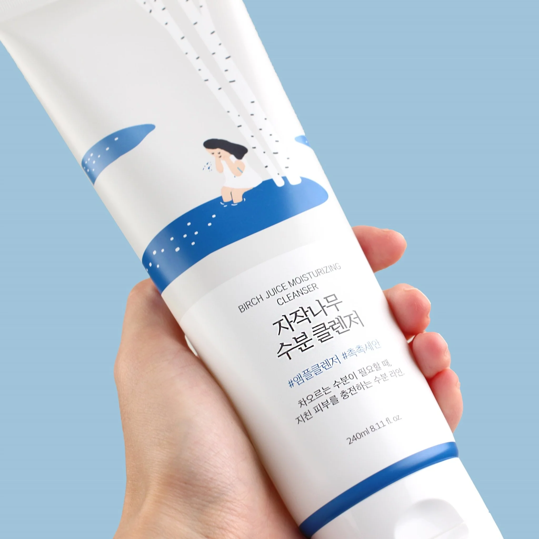 ROUND LAB Birch Juice Moisturizing Cleanser 150ml - Image 4