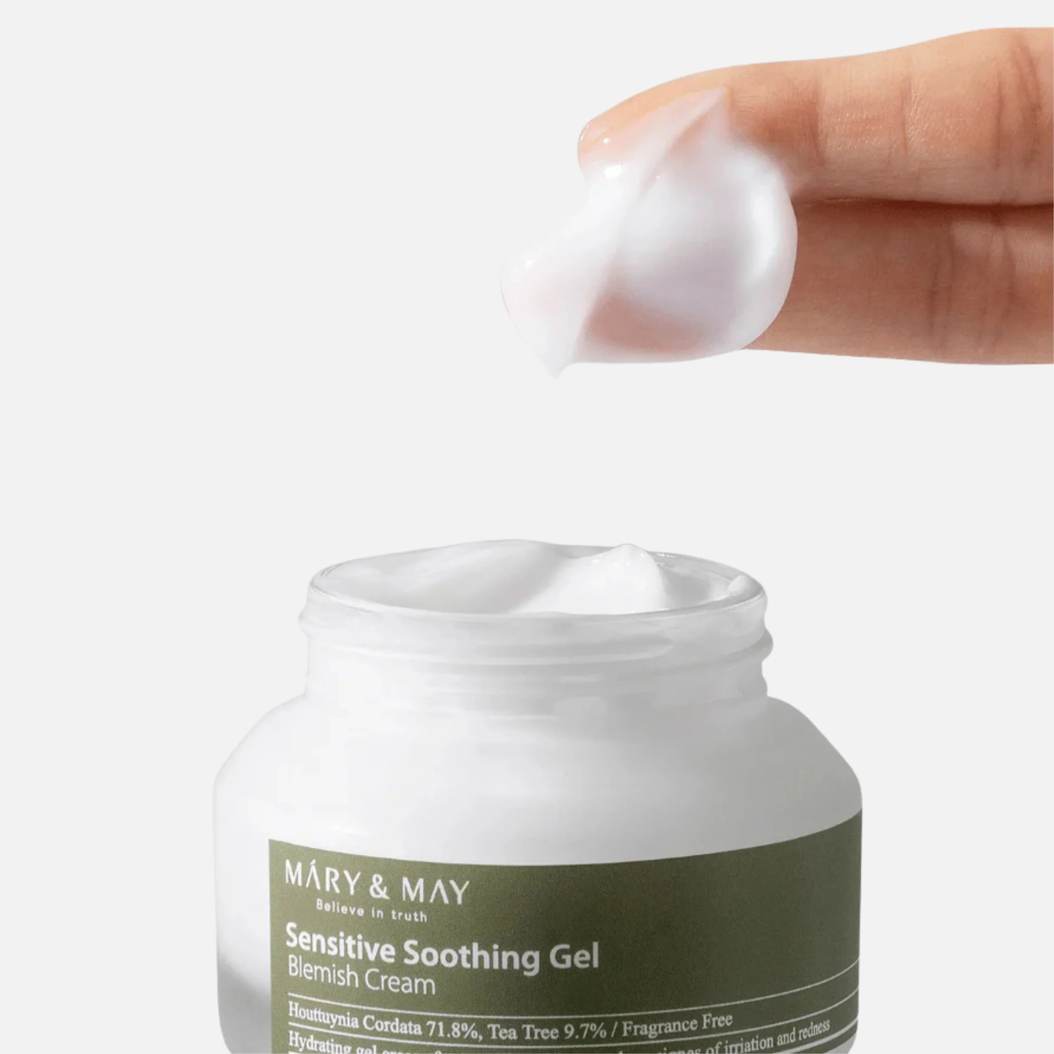 Mary & May Sensitive Soothing Gel Blemish Cream 12g / 70g - Image 2