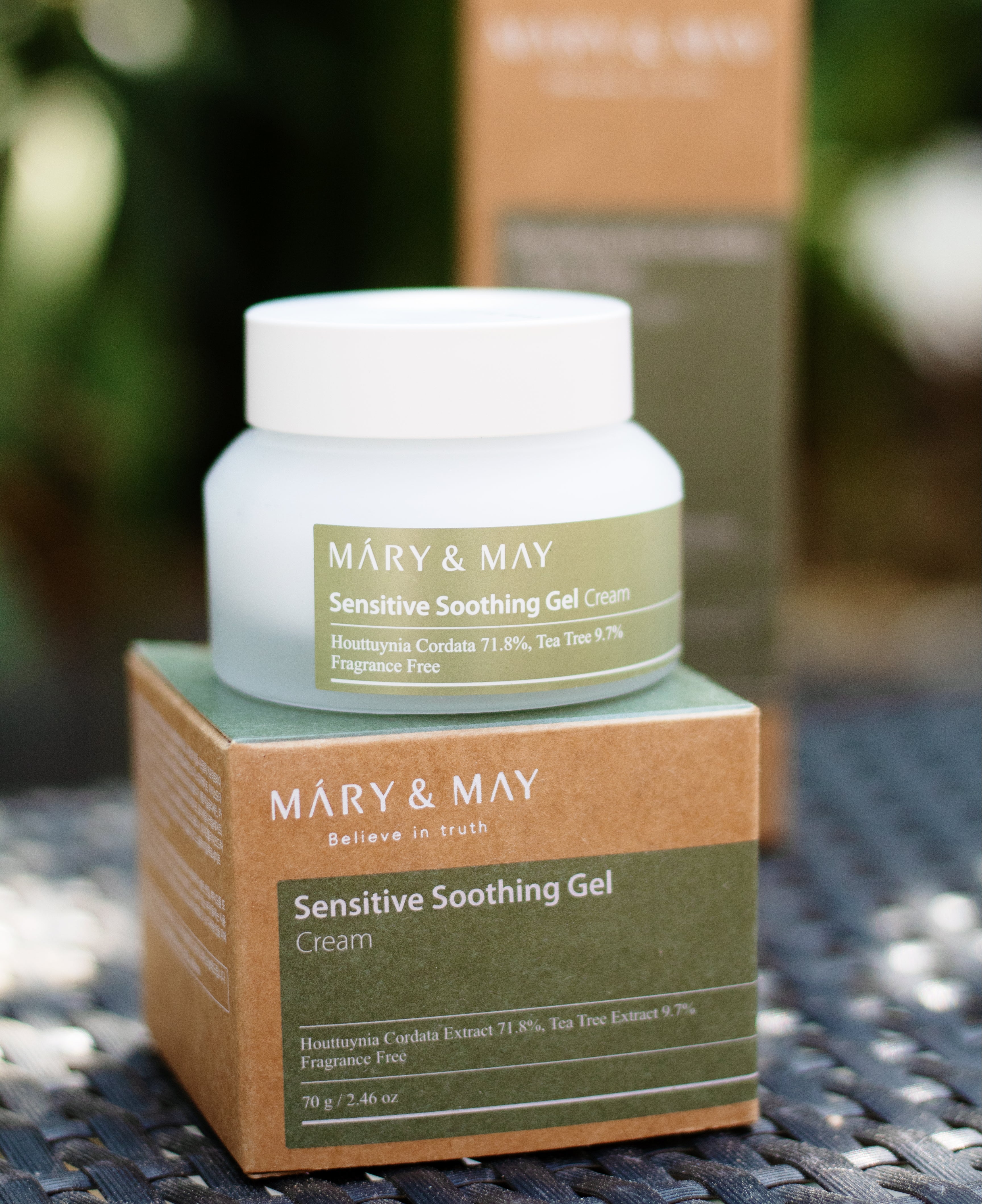 Mary & May Sensitive Soothing Gel Blemish Cream 12g / 70g - Image 3