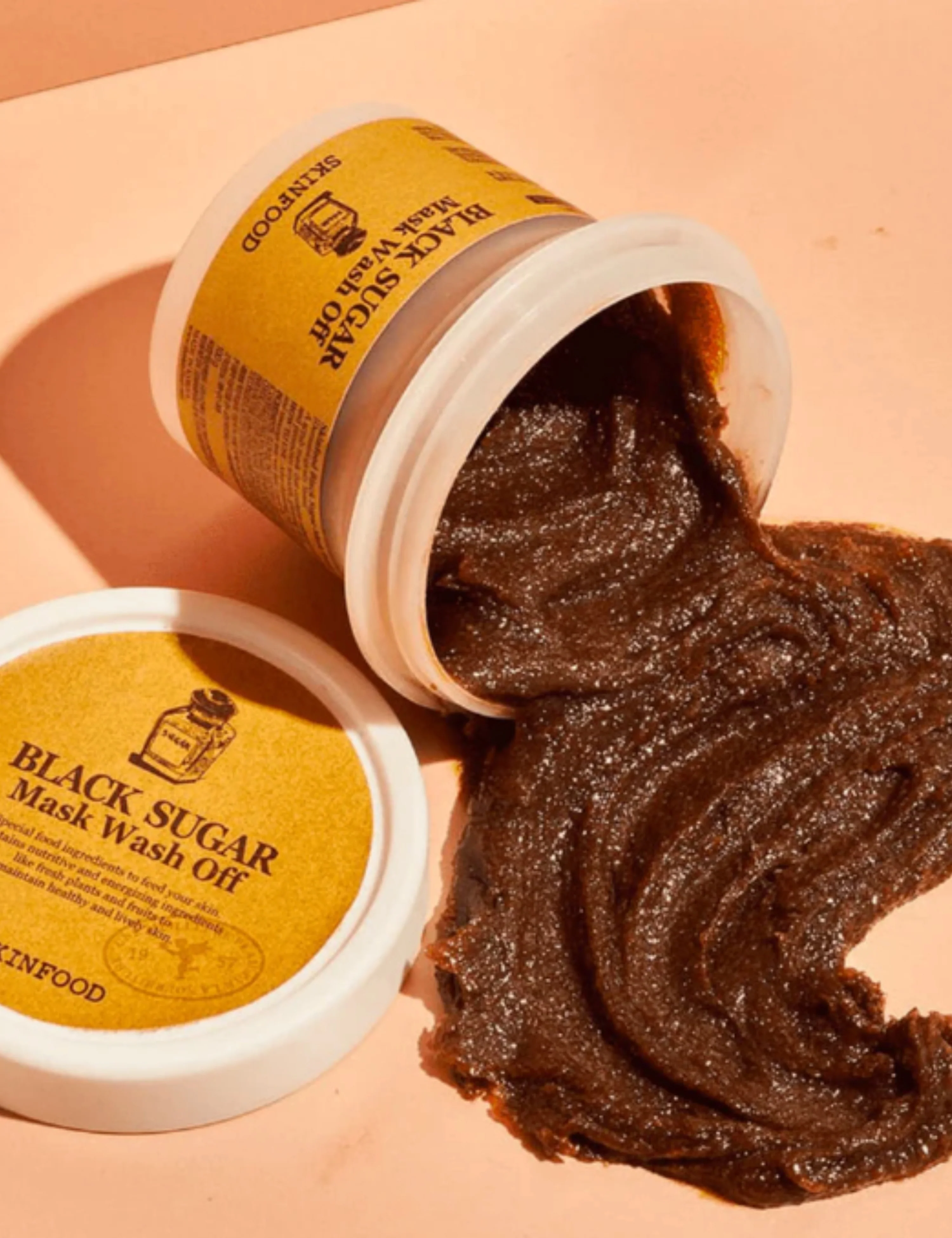 SKINFOOD Black Sugar Mask Wash Off Scrub 120g - Image 4