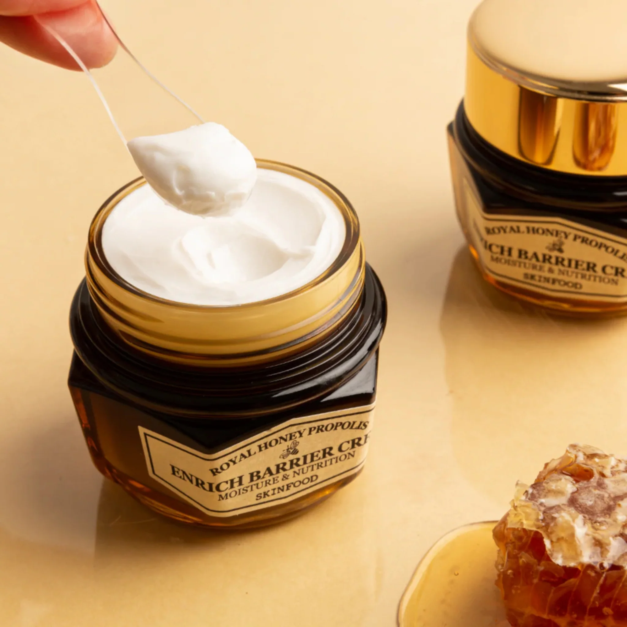 SKINFOOD Royal Honey Propolis Enrich Barrier Cream 63ml - Image 3