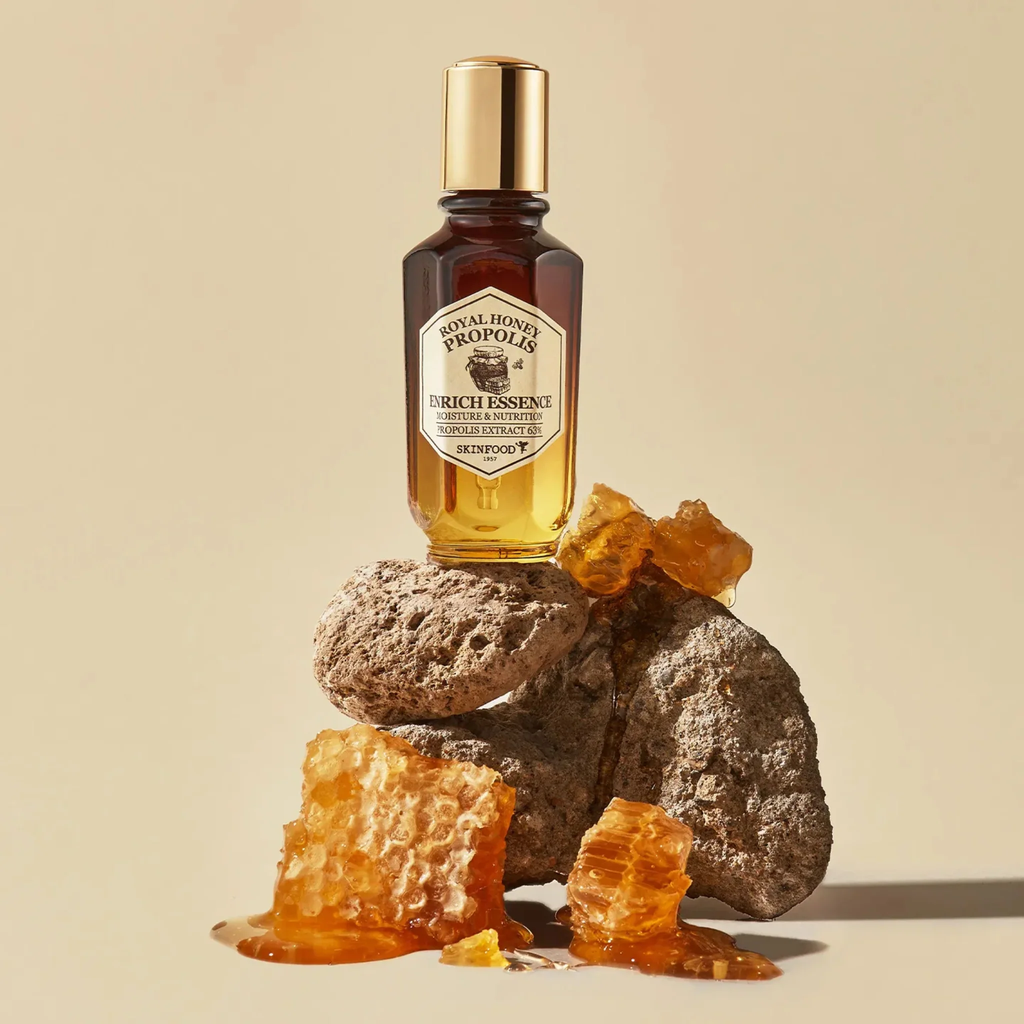 SKINFOOD Royal Honey Propolis Enrich Essence 50ml - Image 2
