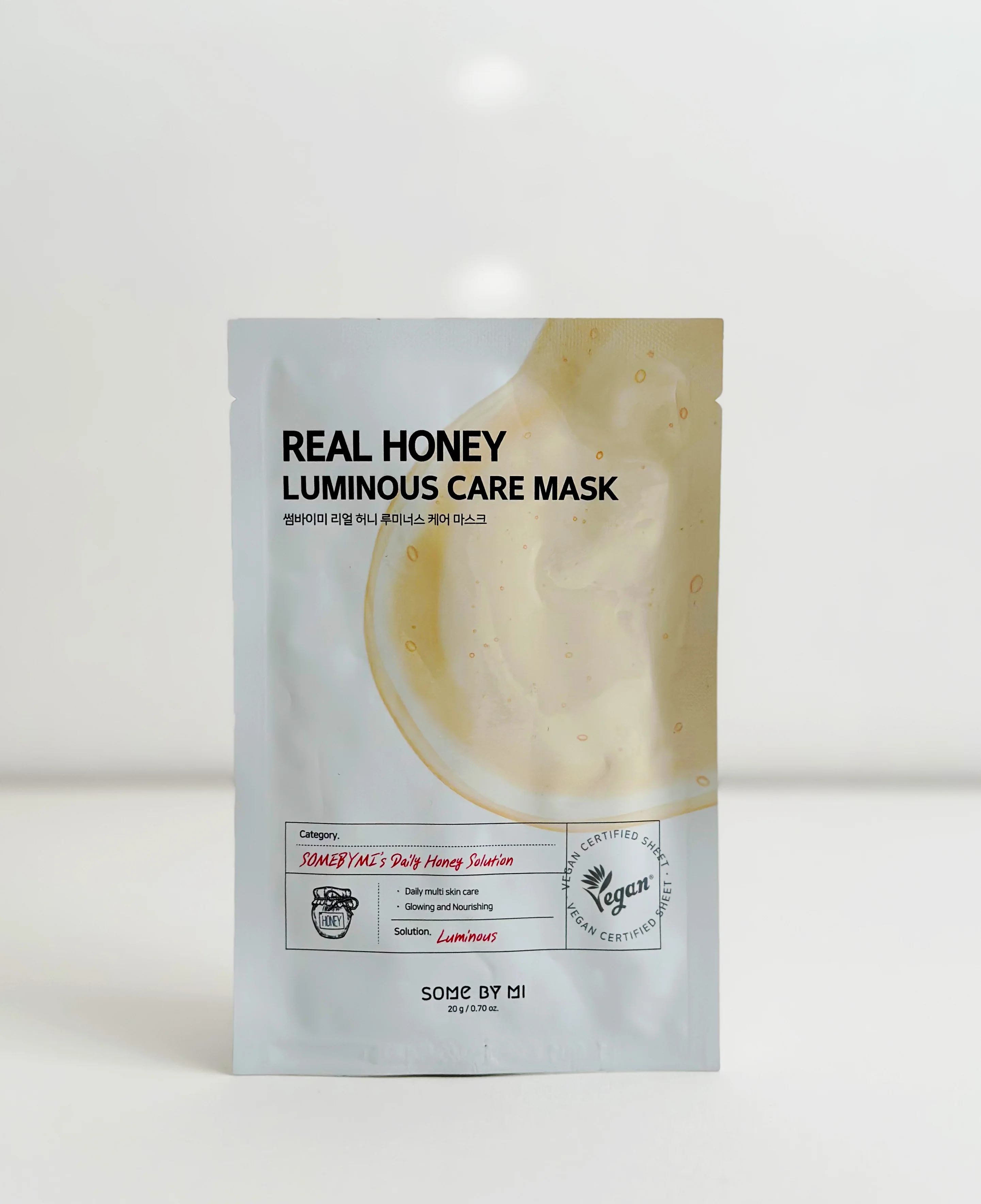 SOME BY MI Real Honey Luminous Care Mask Sheet - Image 5