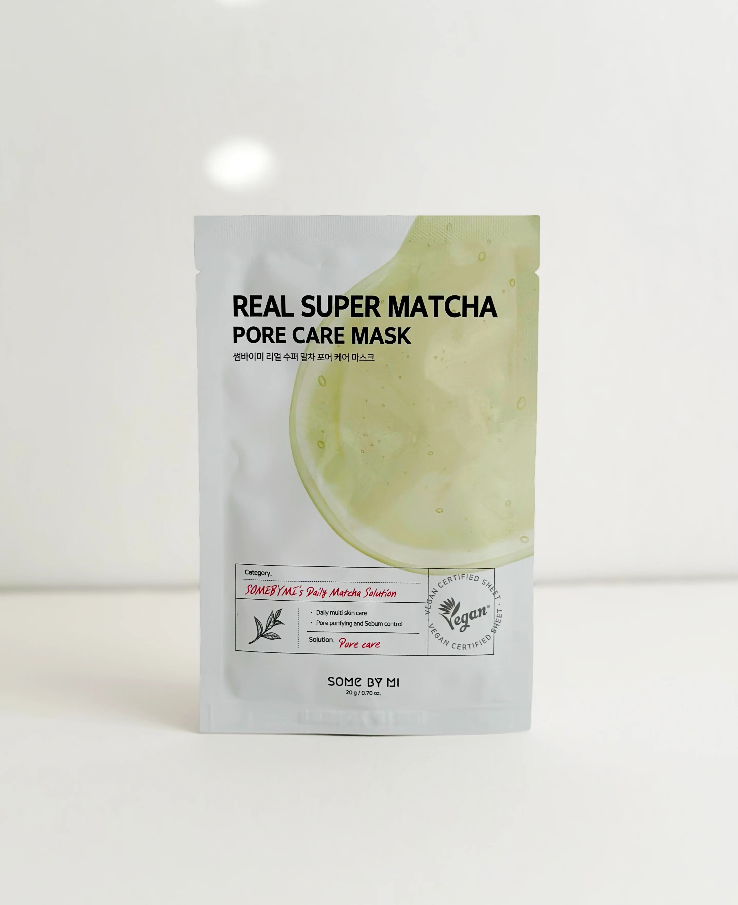 SOME BY MI Real Super Matcha Pore Care Mask - Image 5