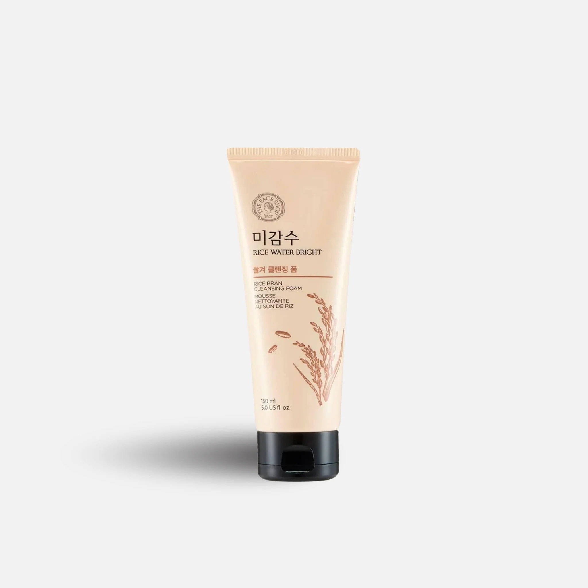 THE FACE SHOP Rice Water Bright Rice Bran Foaming Cleanser 150ml
