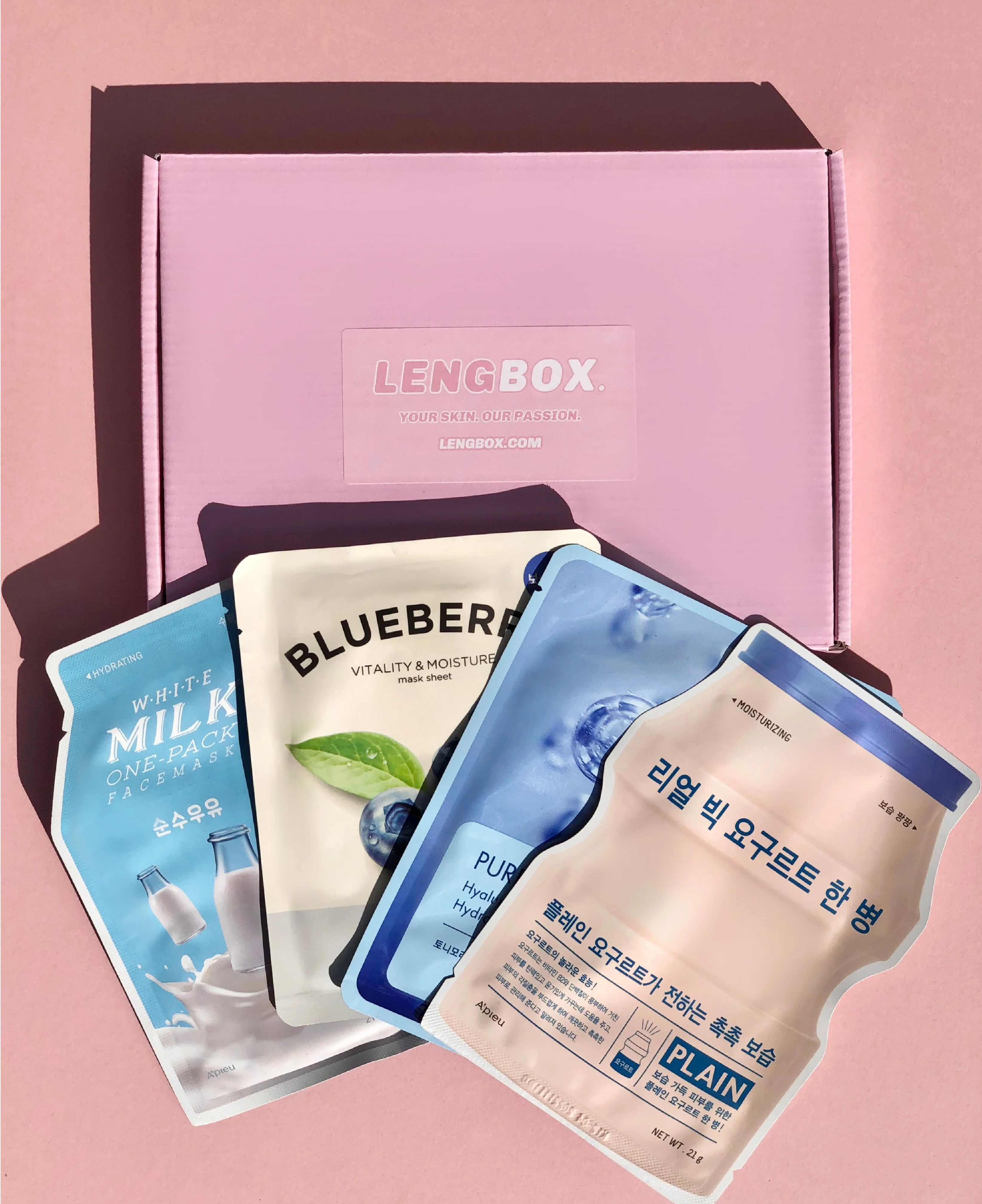 Thortful Lengbox K-Beauty 2 Month Sheet Mask Set