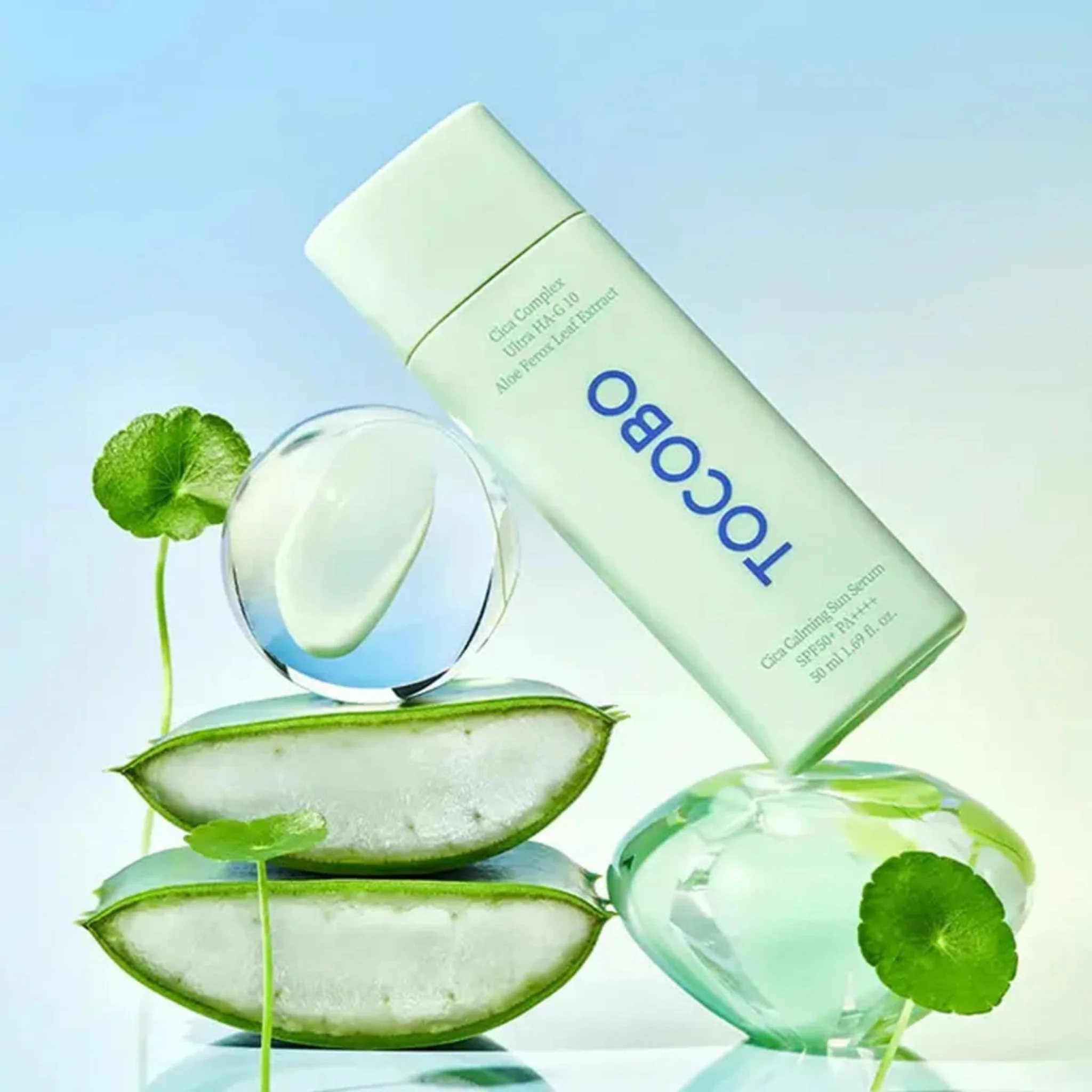 TOCOBO CICA Calming Sun Serum SPF50+ PA++++ 50ml - Image 4