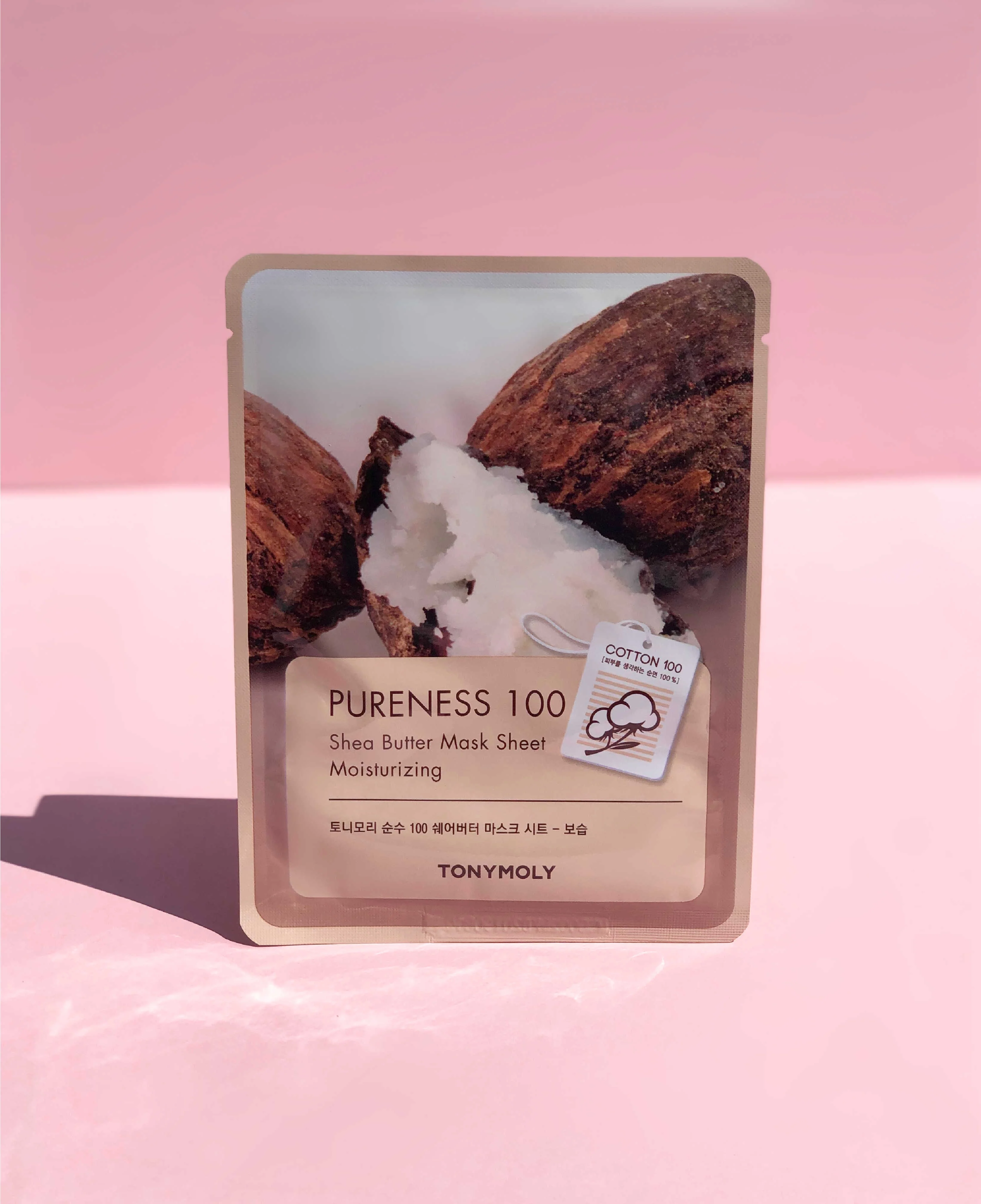 TONY MOLY Pureness 100 Shea Butter Moisturising Sheet Mask