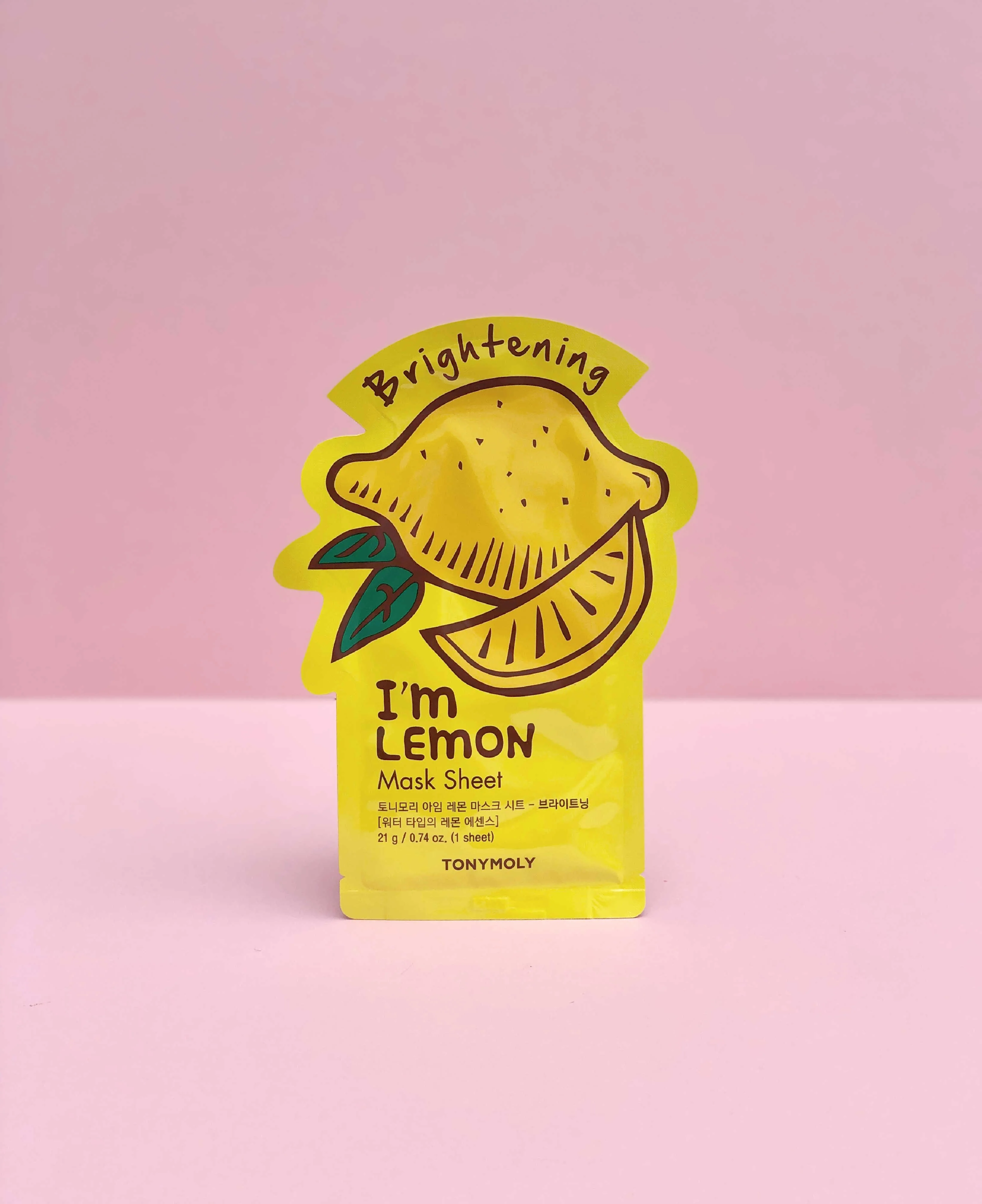 TONYMOLY I'm REAL Lemon Mask Sheet Brightening