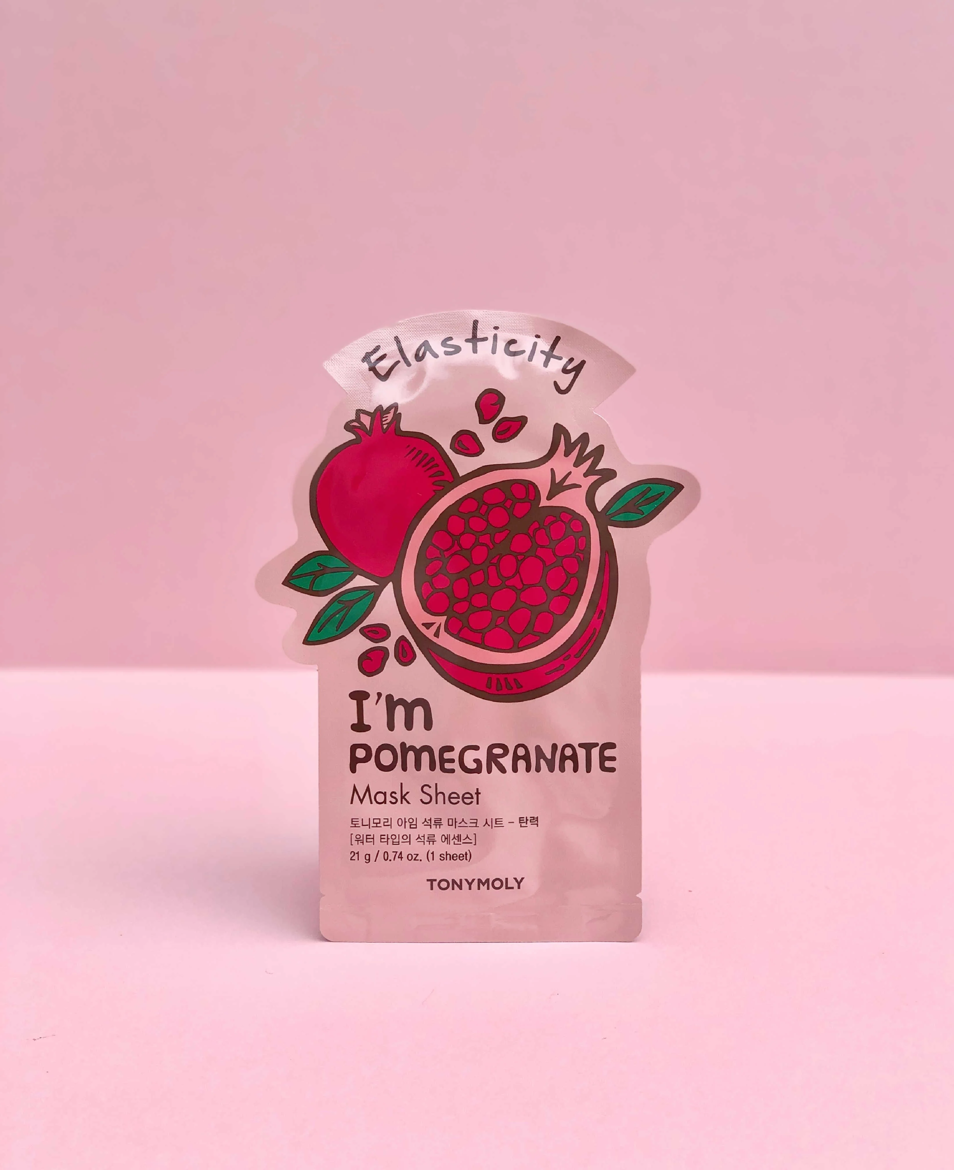 TONYMOLY I'm REAL Pomegranate Mask Sheet Elasticity
