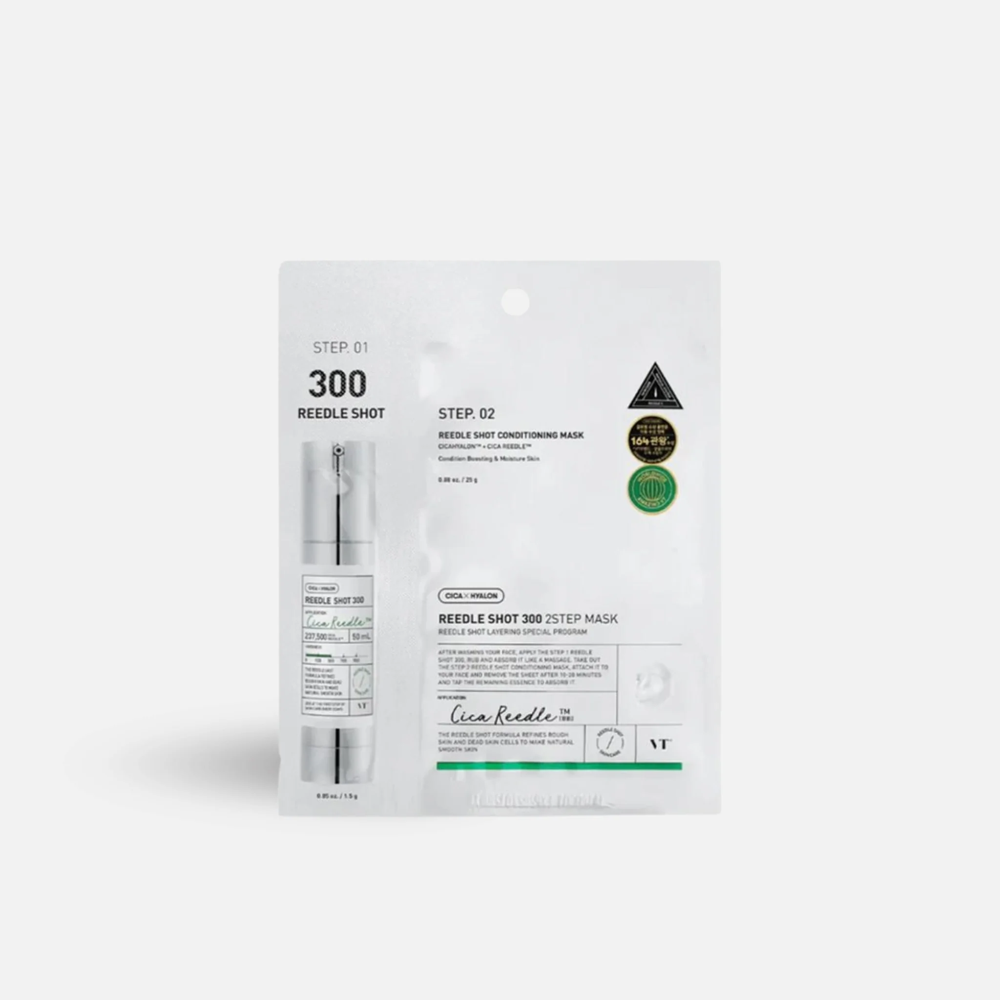 VT Cosmetics Reedle Shot 300 2-Step Mask
