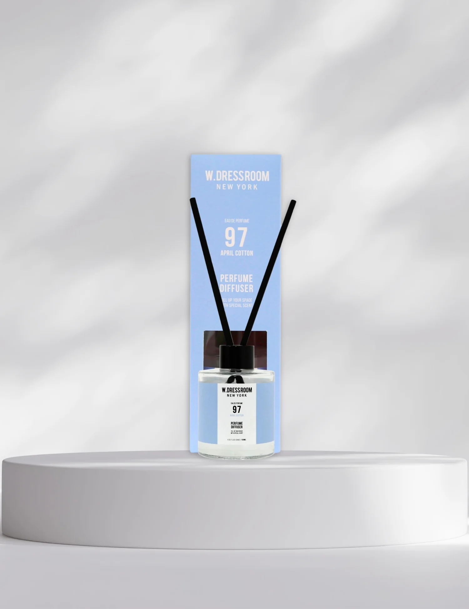 W.DRESSROOM Perfume Diffuser No.97 April Cotton 120ml (4.05 fl oz)